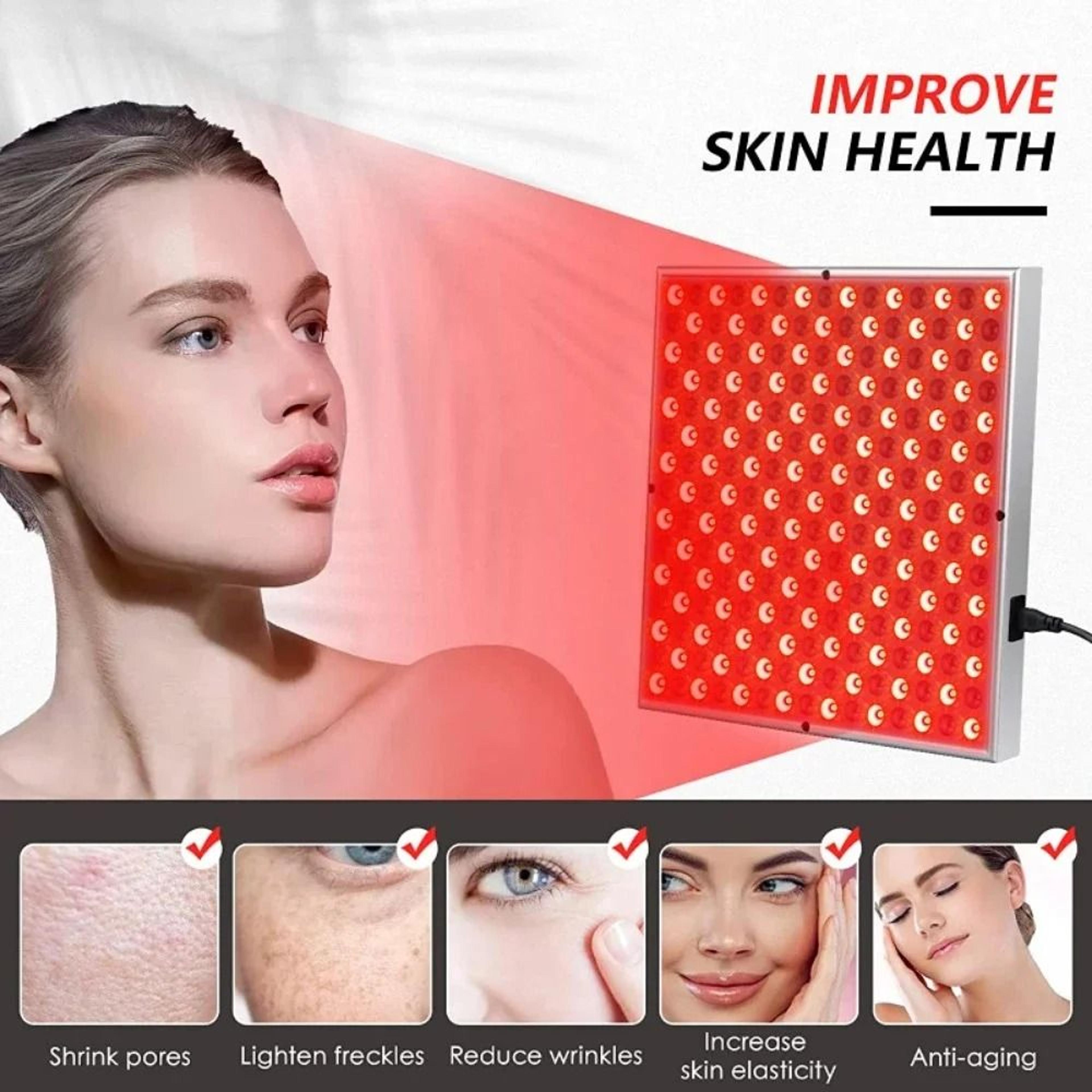 Targeted Dual Spectrum Phototherapy Panel For Complete Face And Body Wellness 1