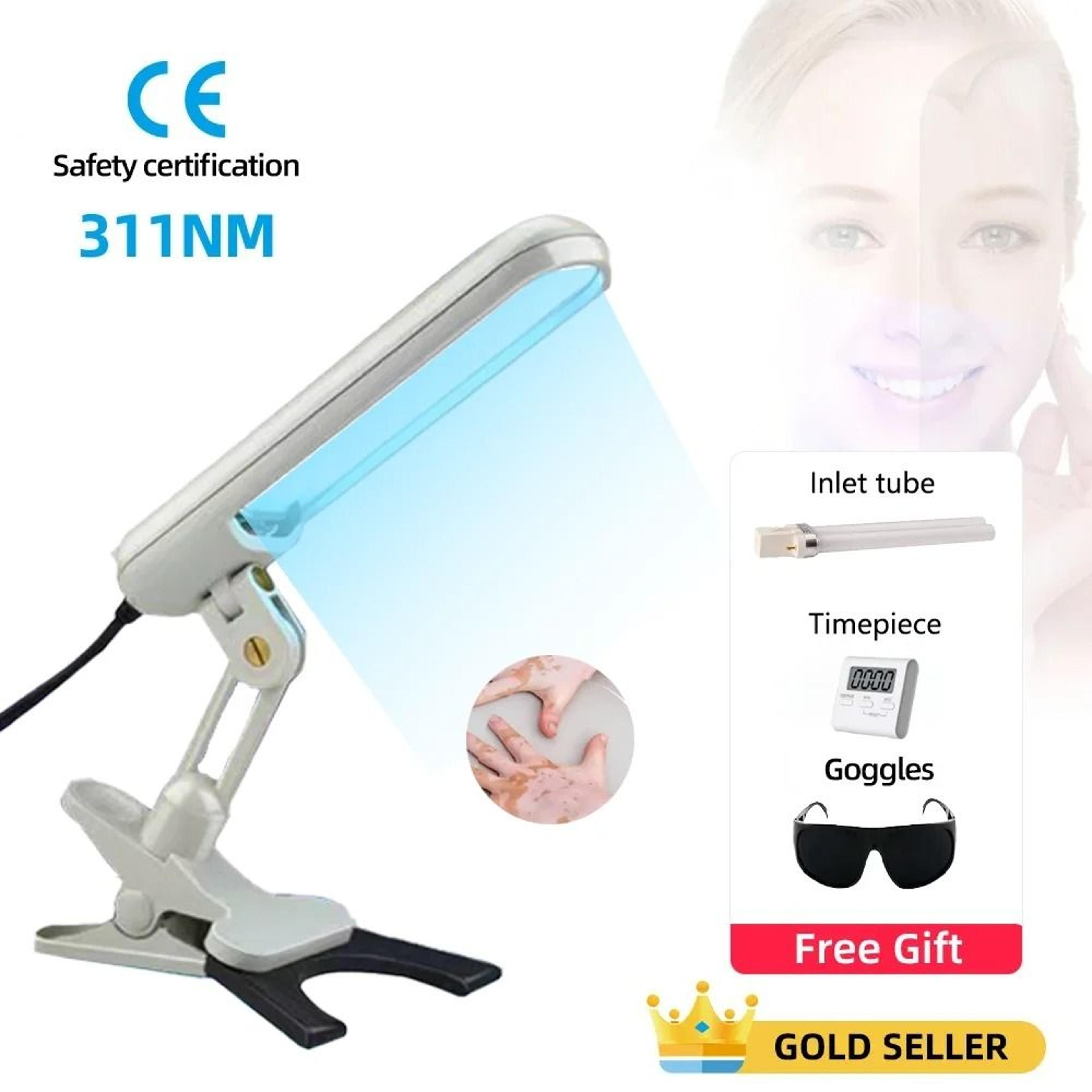 311nm Narrowband UVB Medical Grade Phototherapy Lamp For Skin Health Management 4
