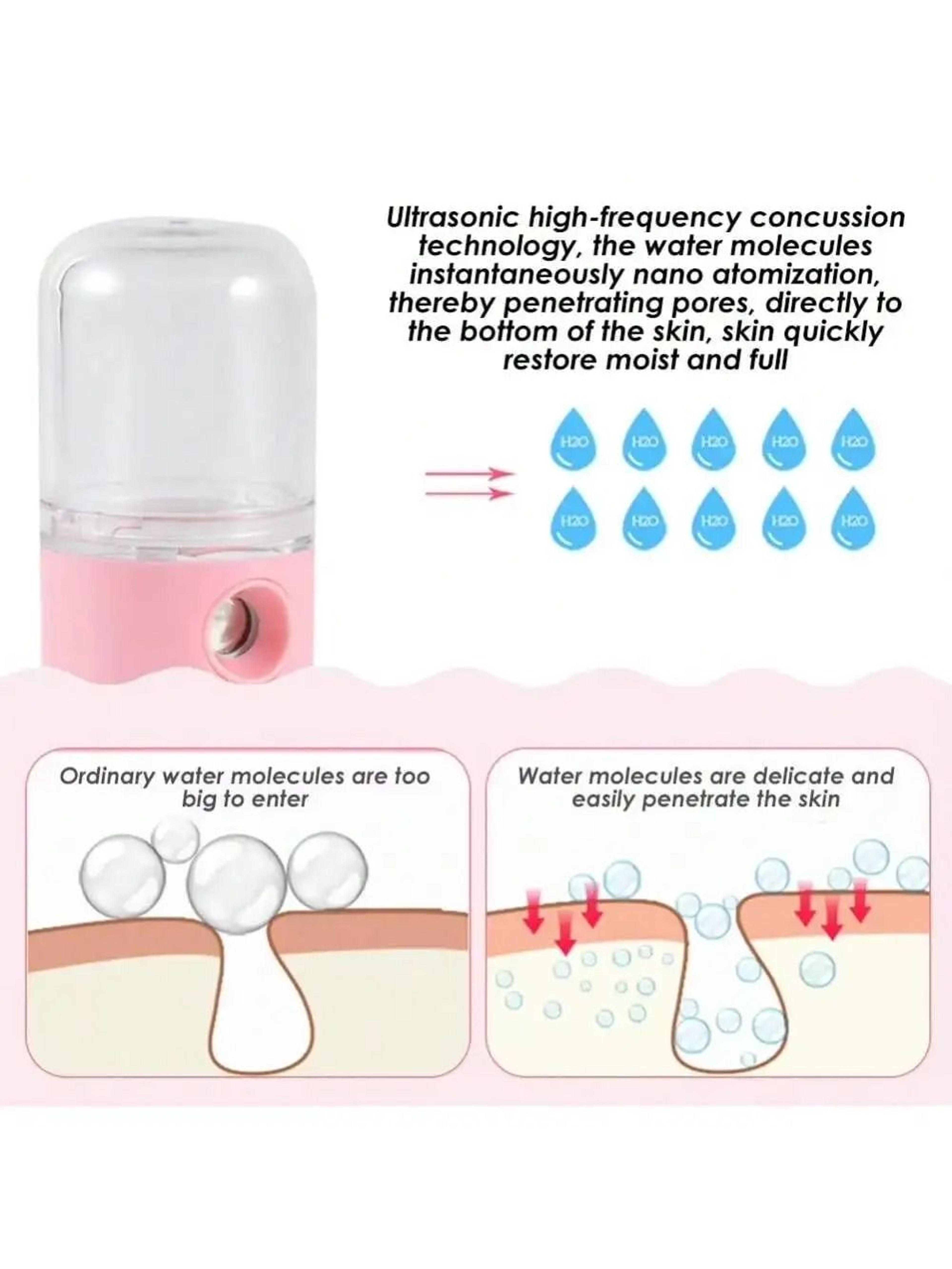 Portable USB Nano Mist Facial Sprayer And Cool Moisture Beauty Steamer 1