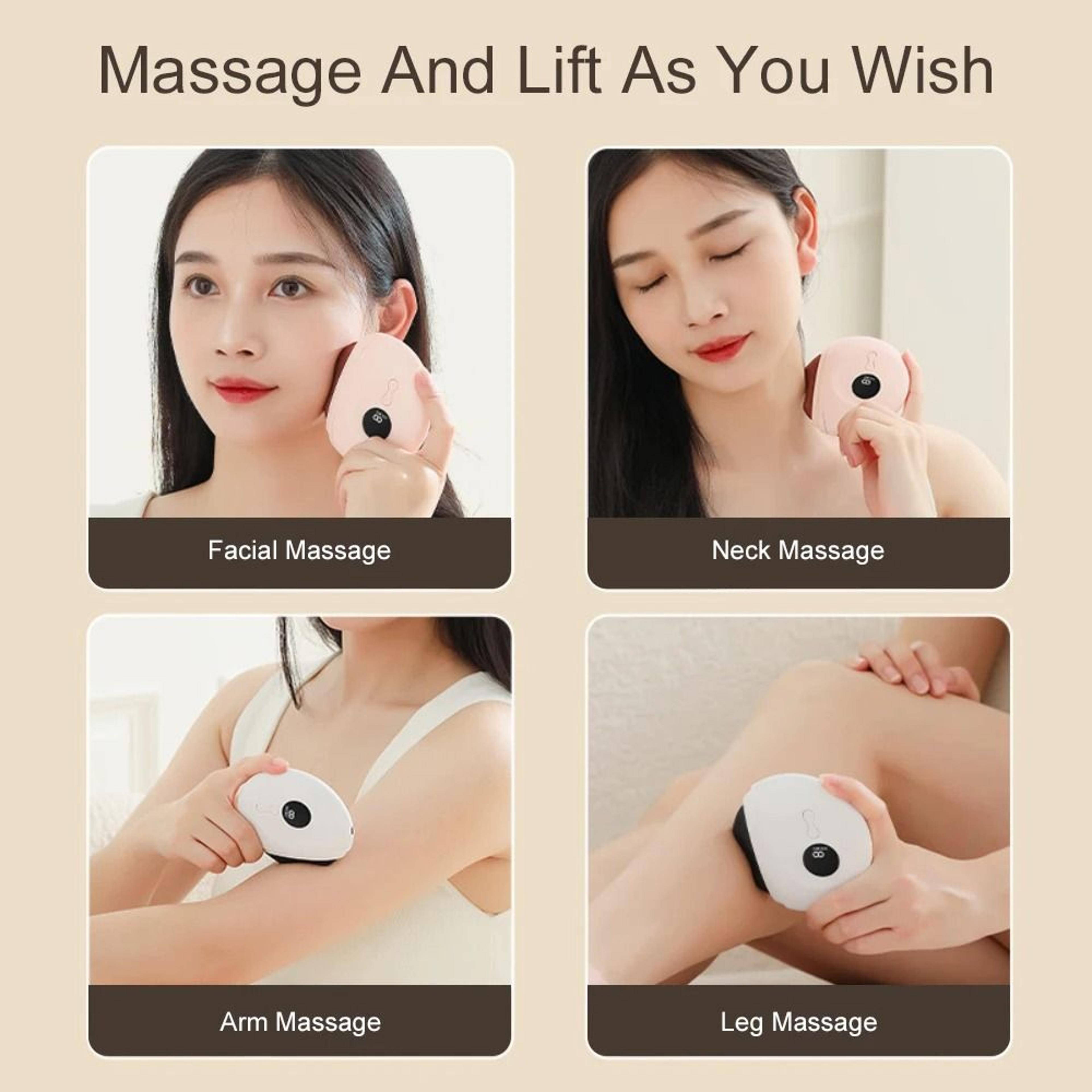 Electric Bianstone Face Lifting Scraping Board And Beauty Device 3