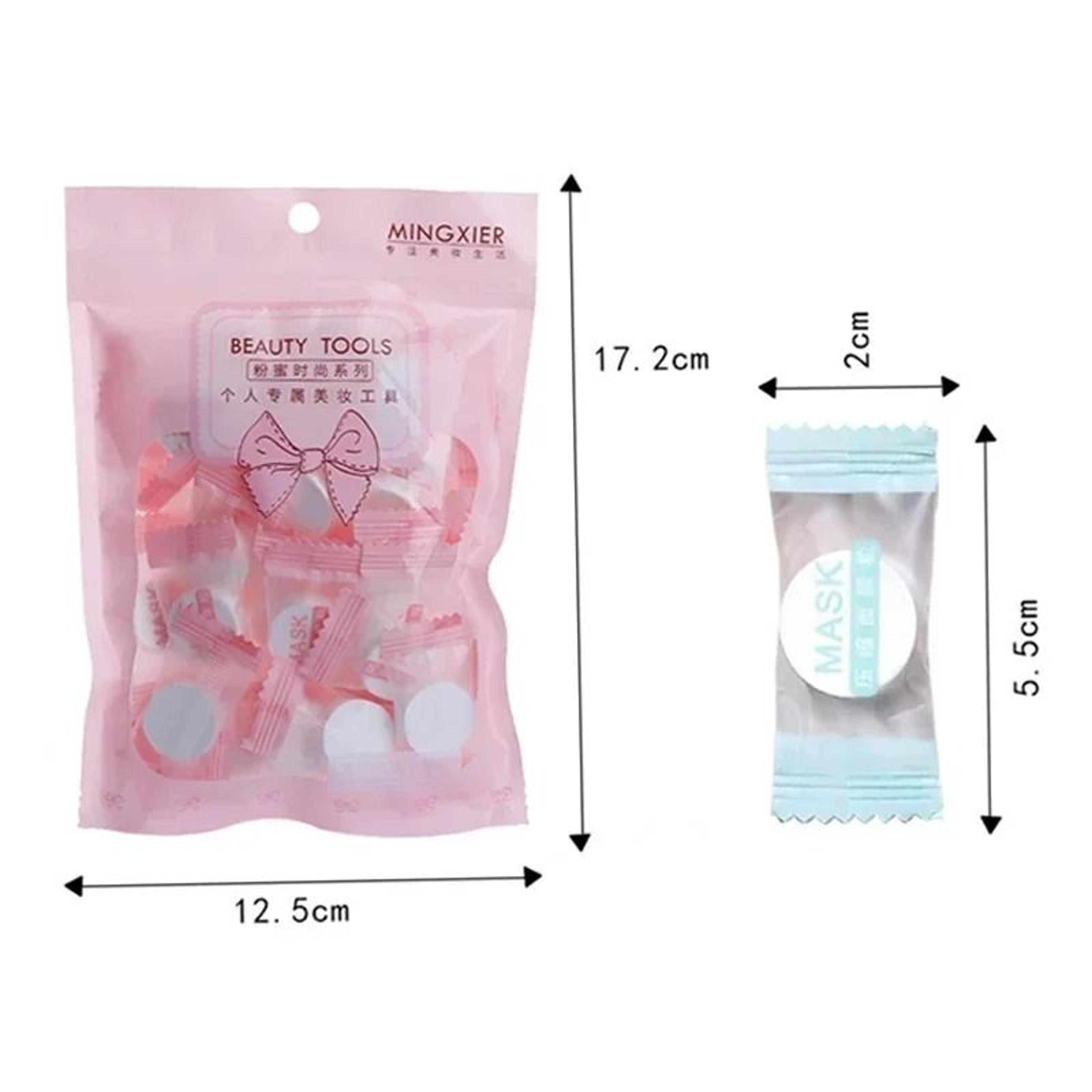 Portable Compressed Granular Face Towels Disposable Cotton Coin Tissues 4