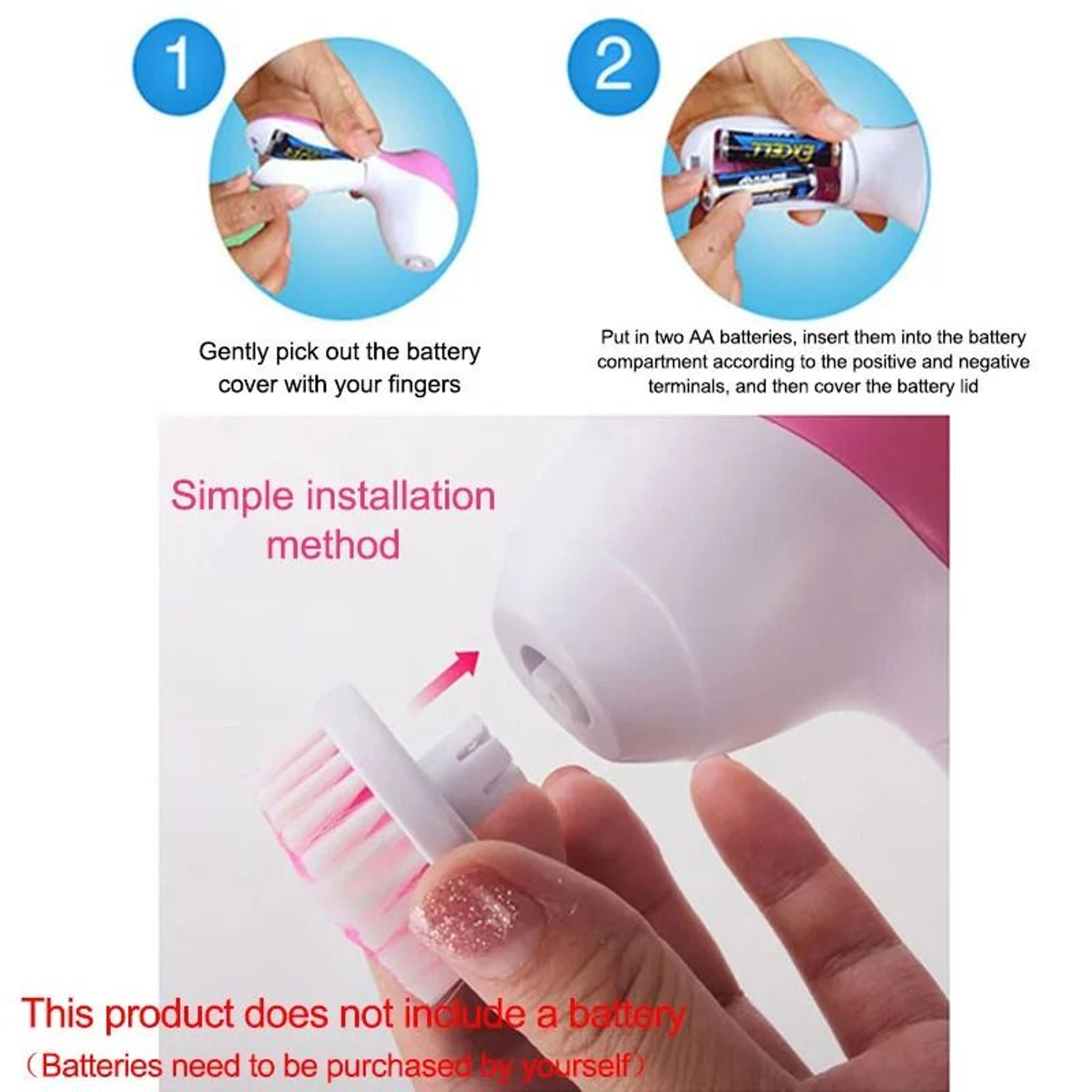 5in1 Electric Facial Cleansing Brush And Massager 3