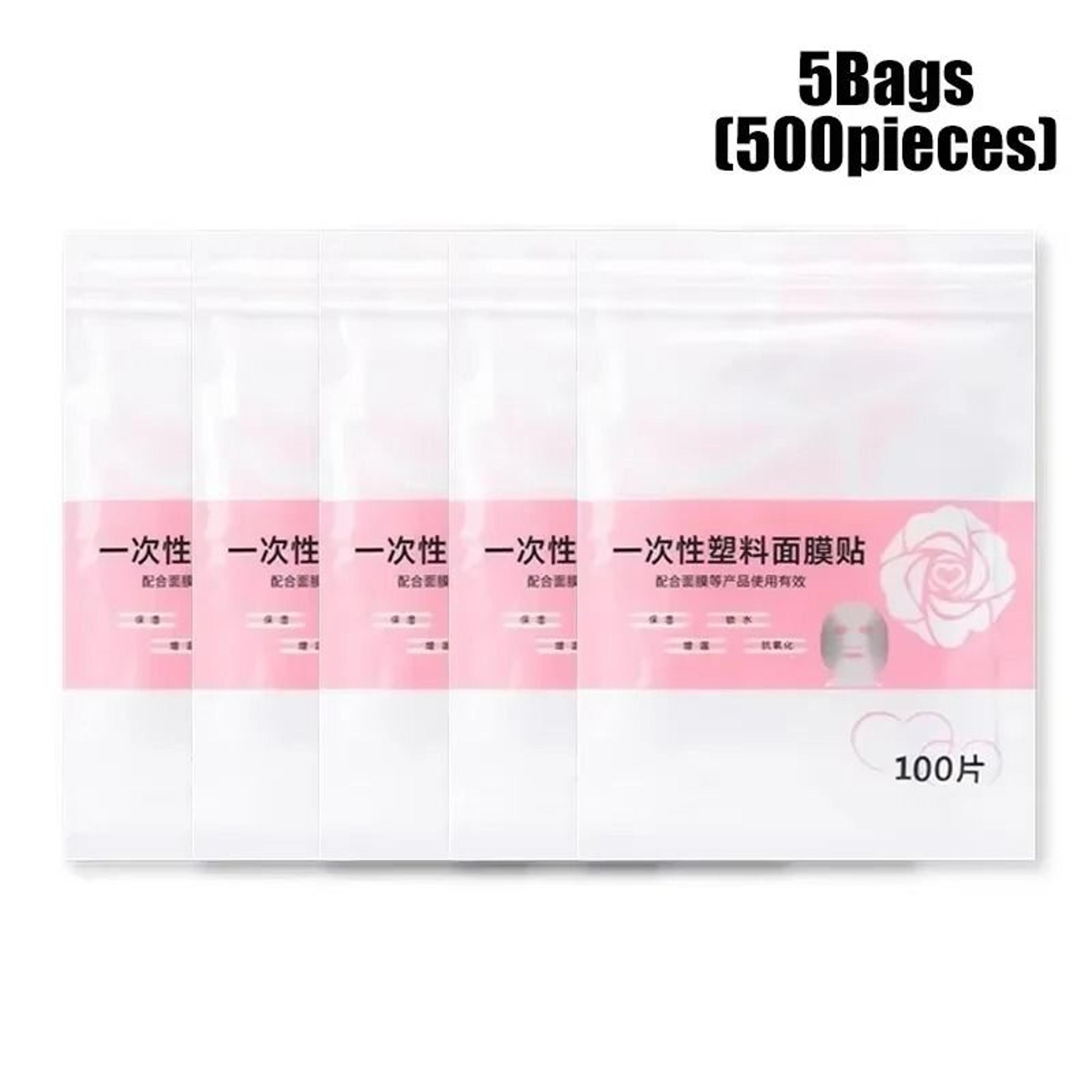 Transparent Disposable Facial Plastic Wrap Film Shields 9