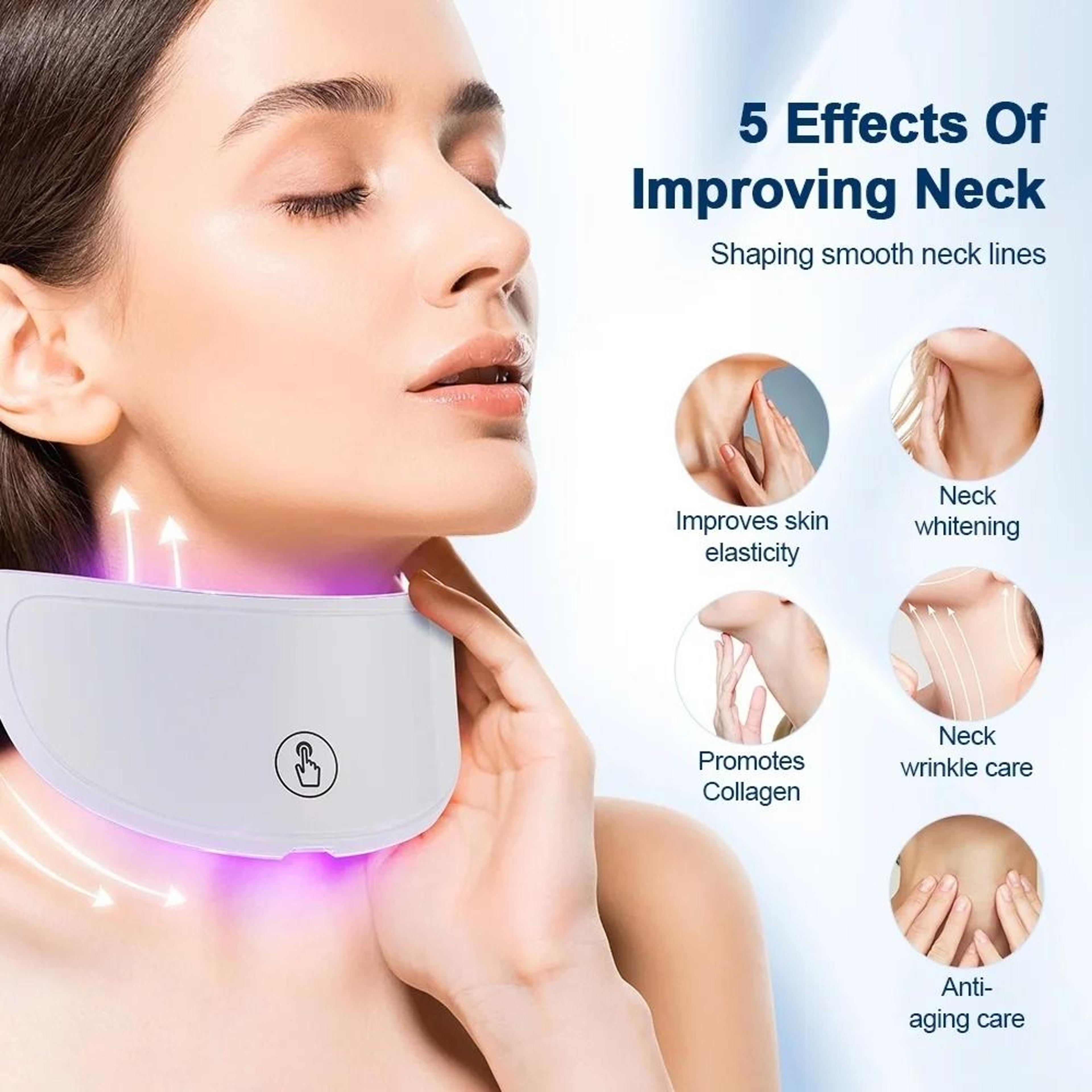 Multi Spectrum 7 Color LED Neck Beauty Mask 1