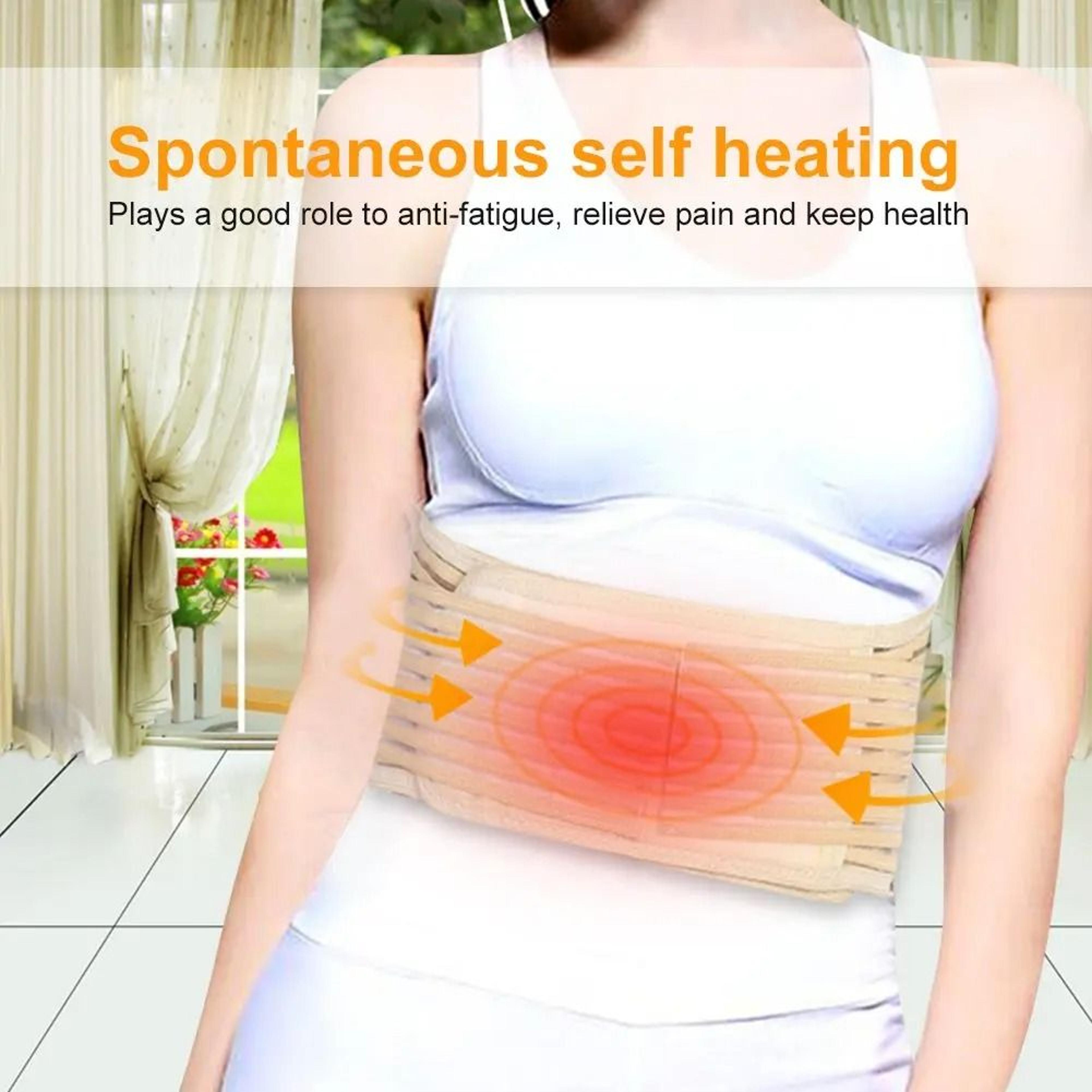 Self Heating Tourmaline Lumbar Support Belt And Thermal Back Brace 3