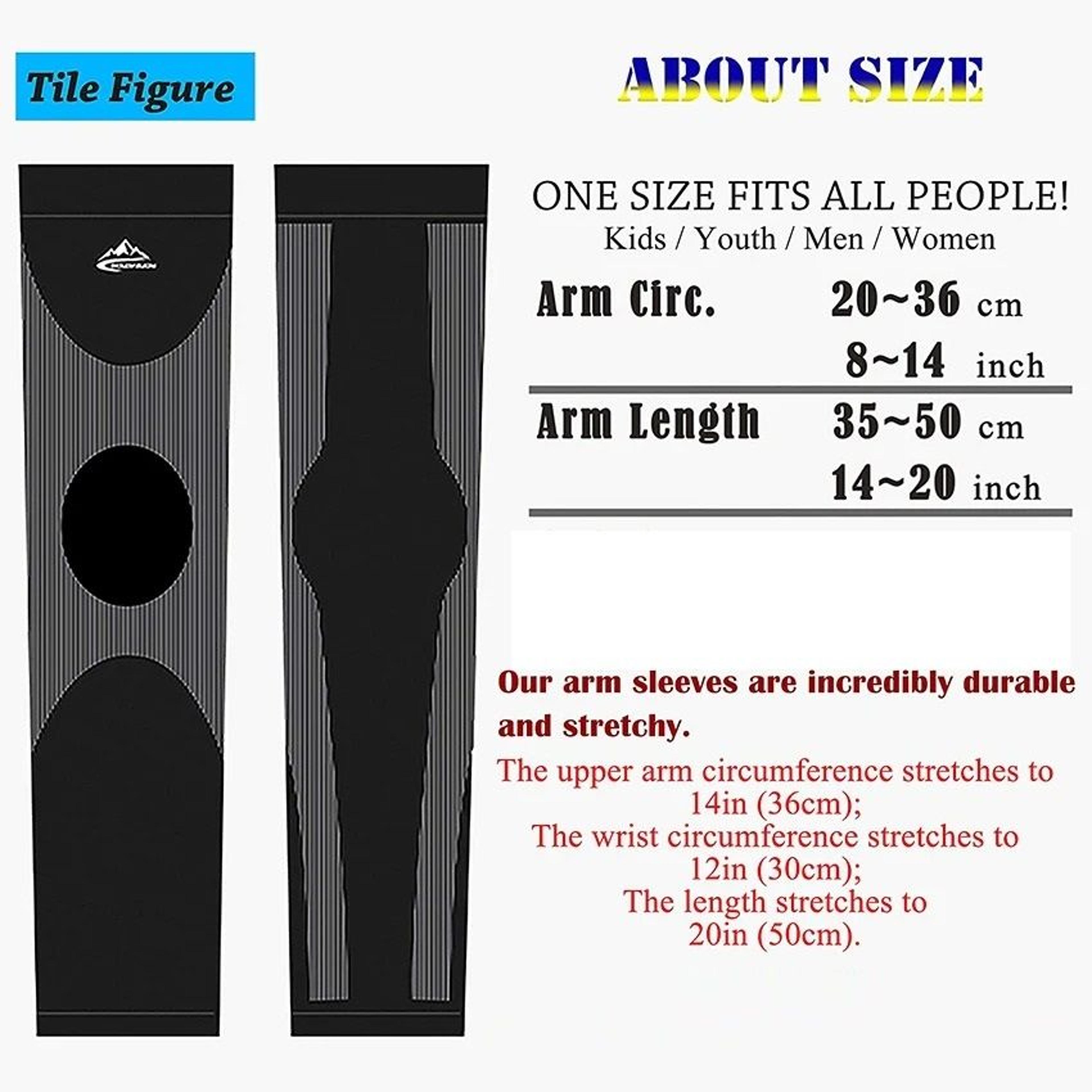 UV Protection Cooling Arm Sleeves And Compression Sun Covers 4