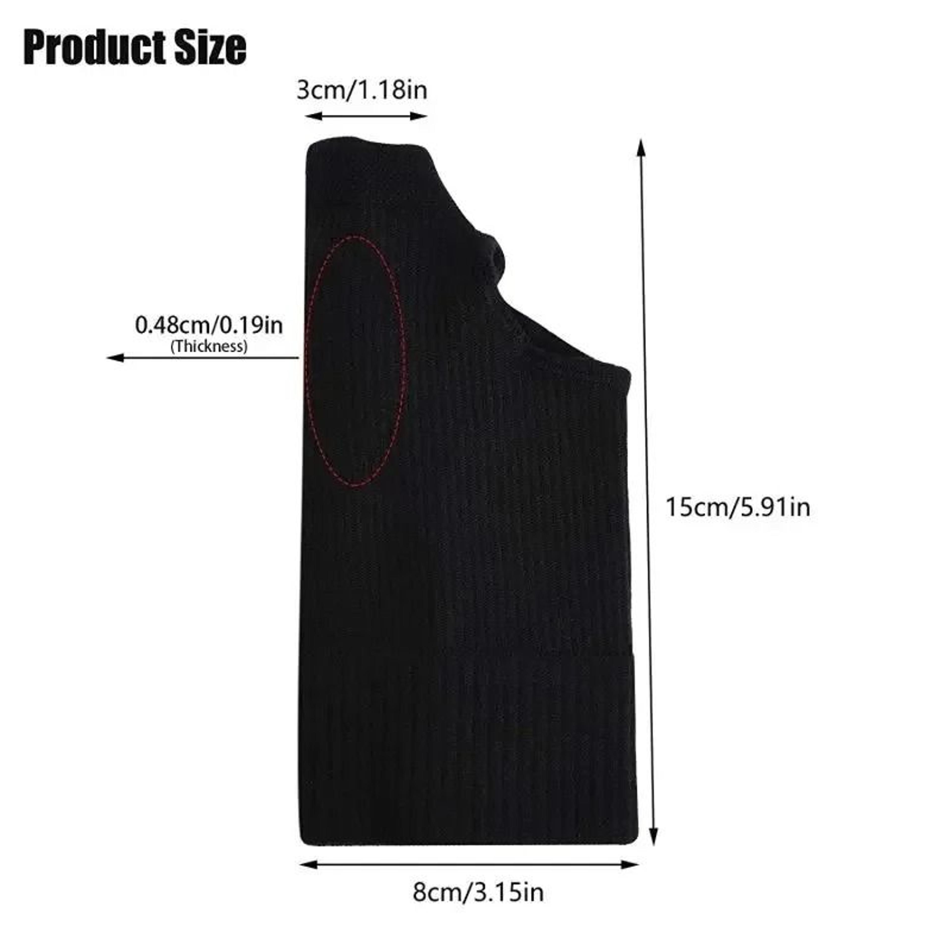 Gel Padded Wrist And Thumb Compression Support Gloves 5