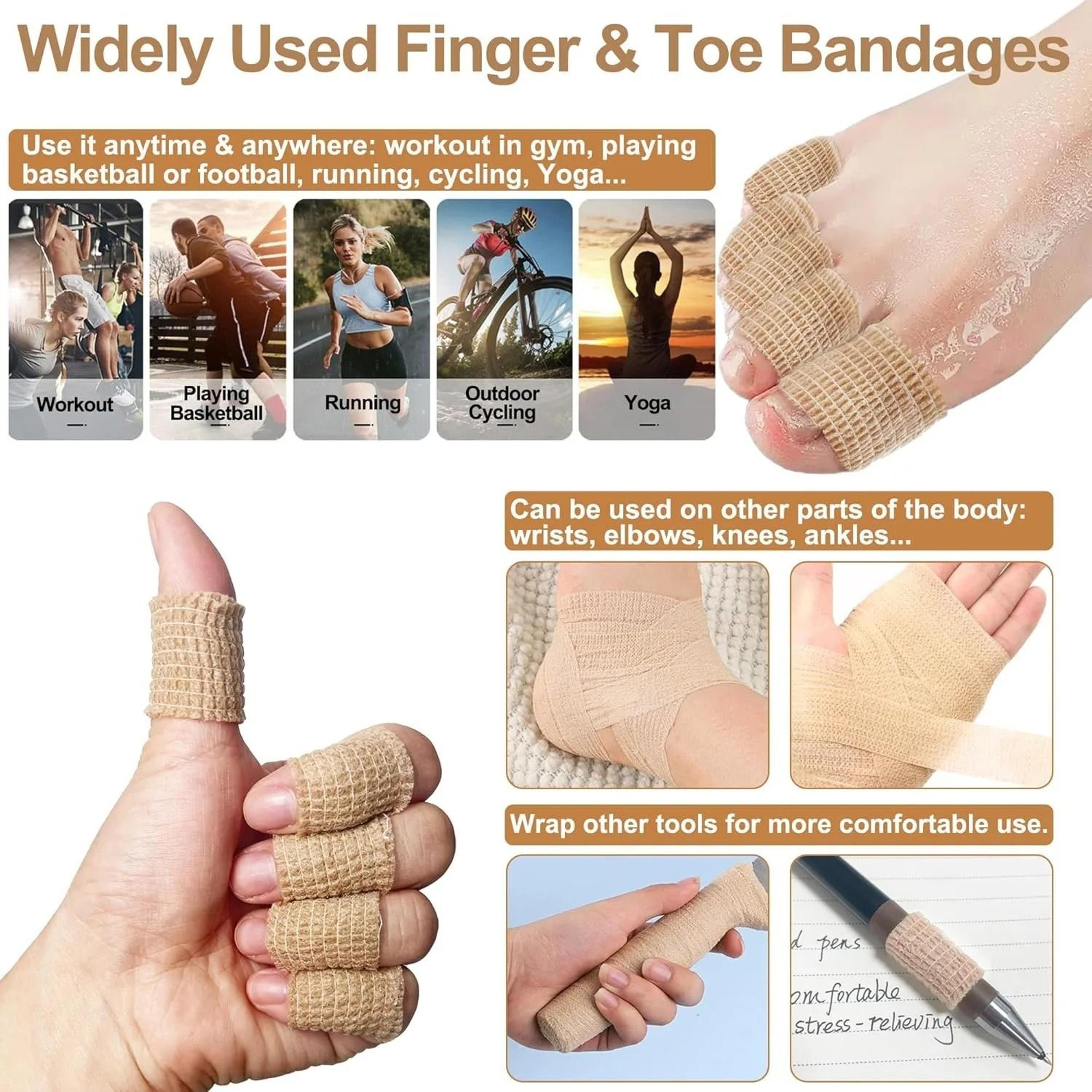 Stretchy Big Toe And Finger Bandage Wrap 1