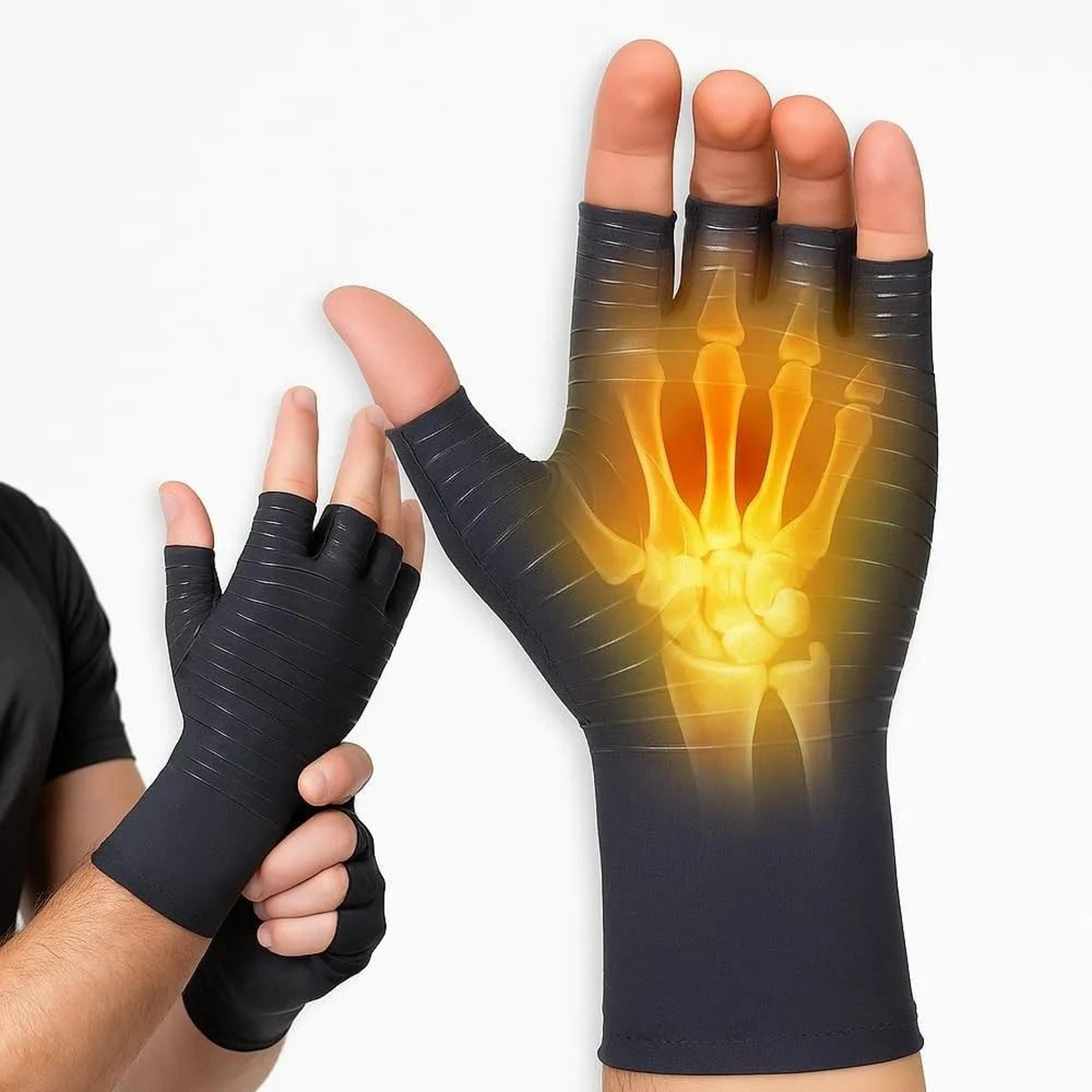 premium copper arthritis gloves for hand pain relief and compression
