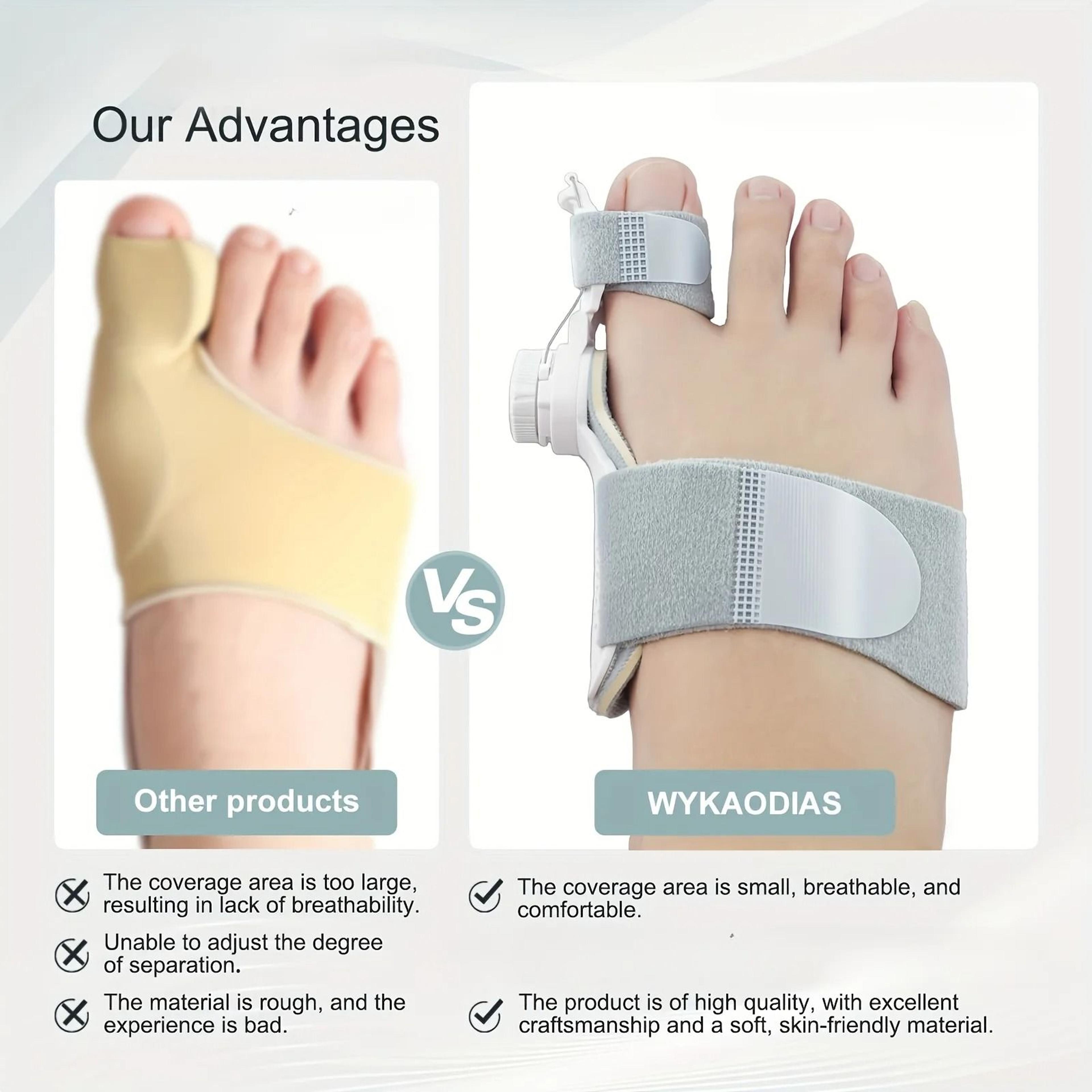 Adjustable Toe Corrector And Straightener For Overlapping Toes 3