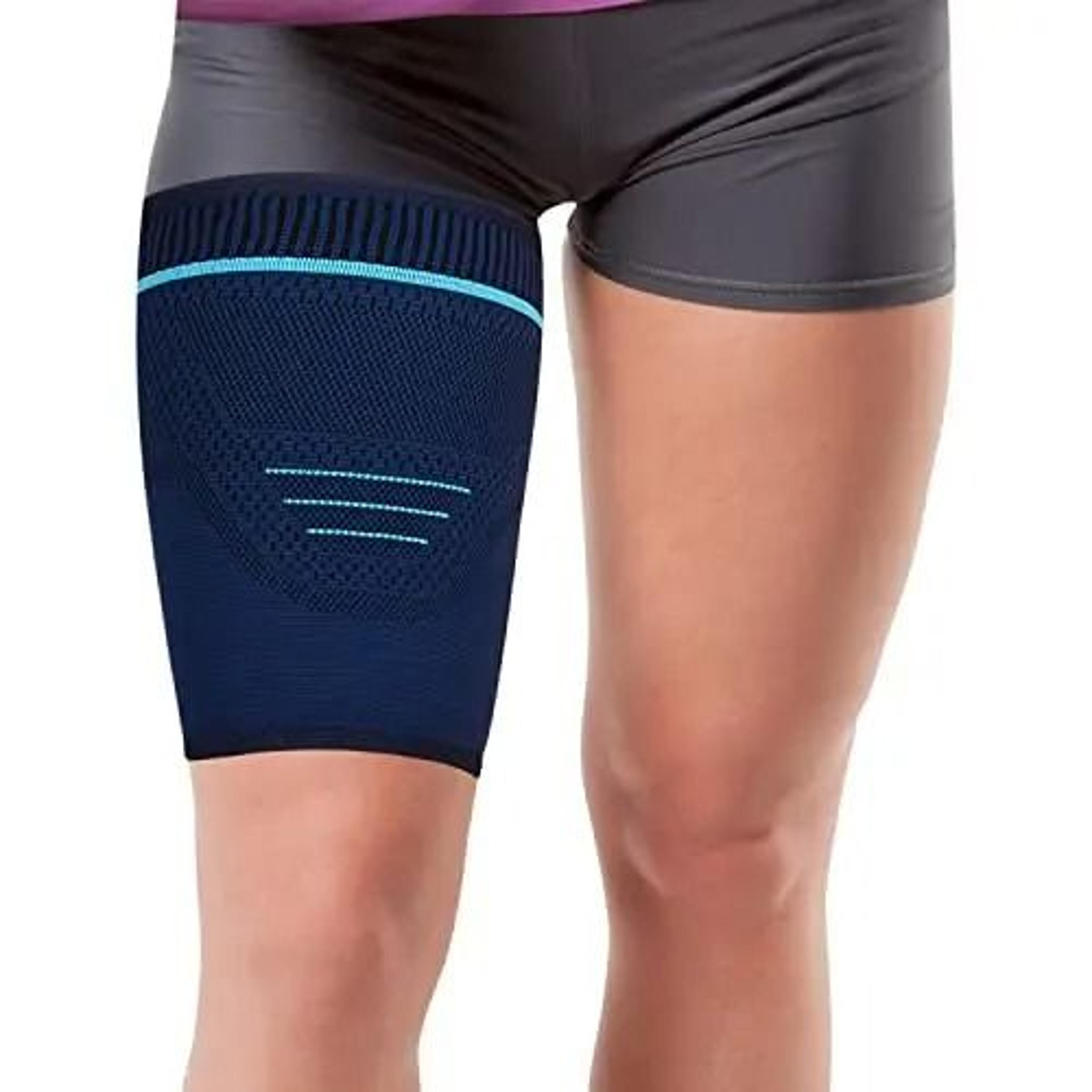 Premium Upper Leg Thigh Compression Sleeve For Quad And Hamstring Support 7