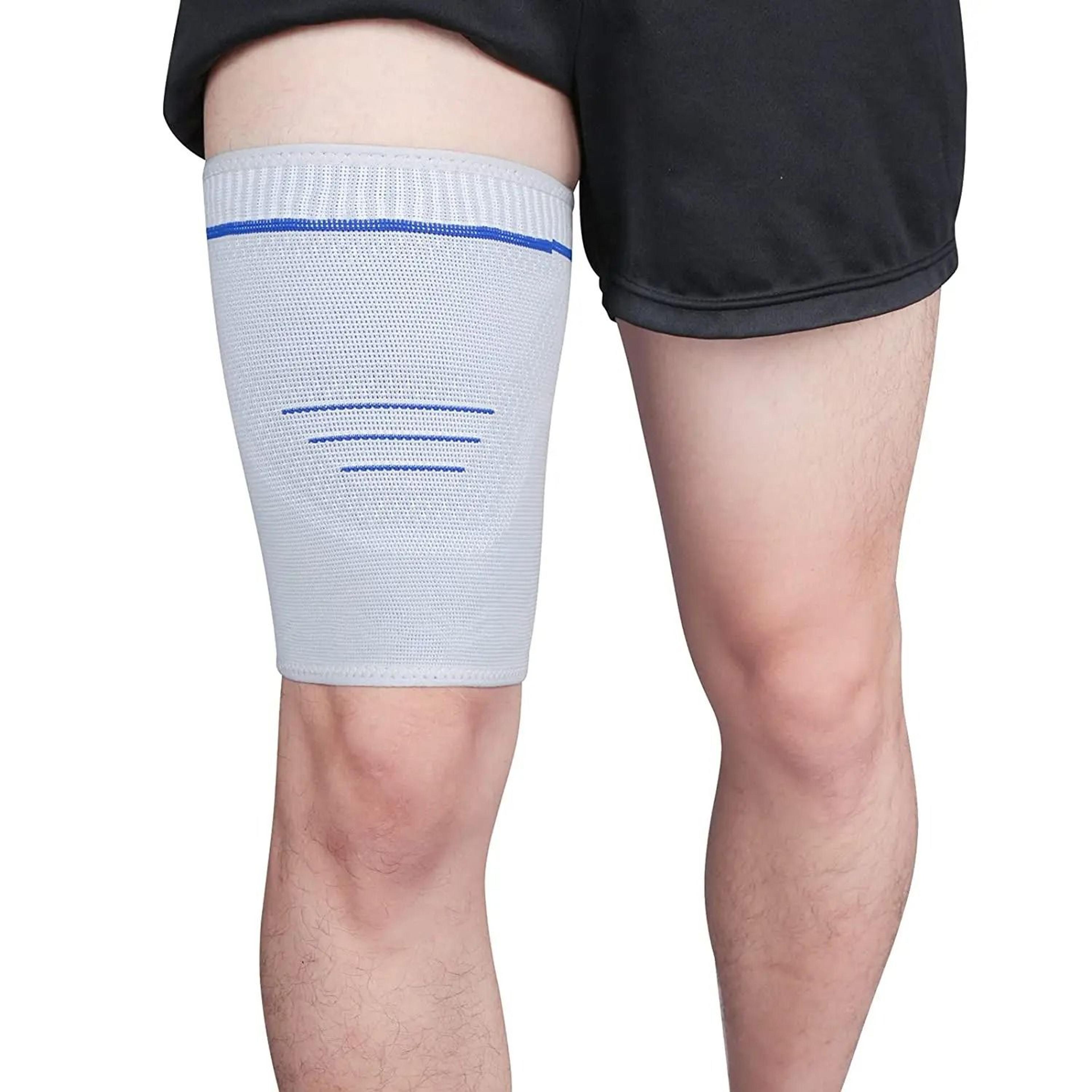 Premium Upper Leg Thigh Compression Sleeve For Quad And Hamstring Support 8