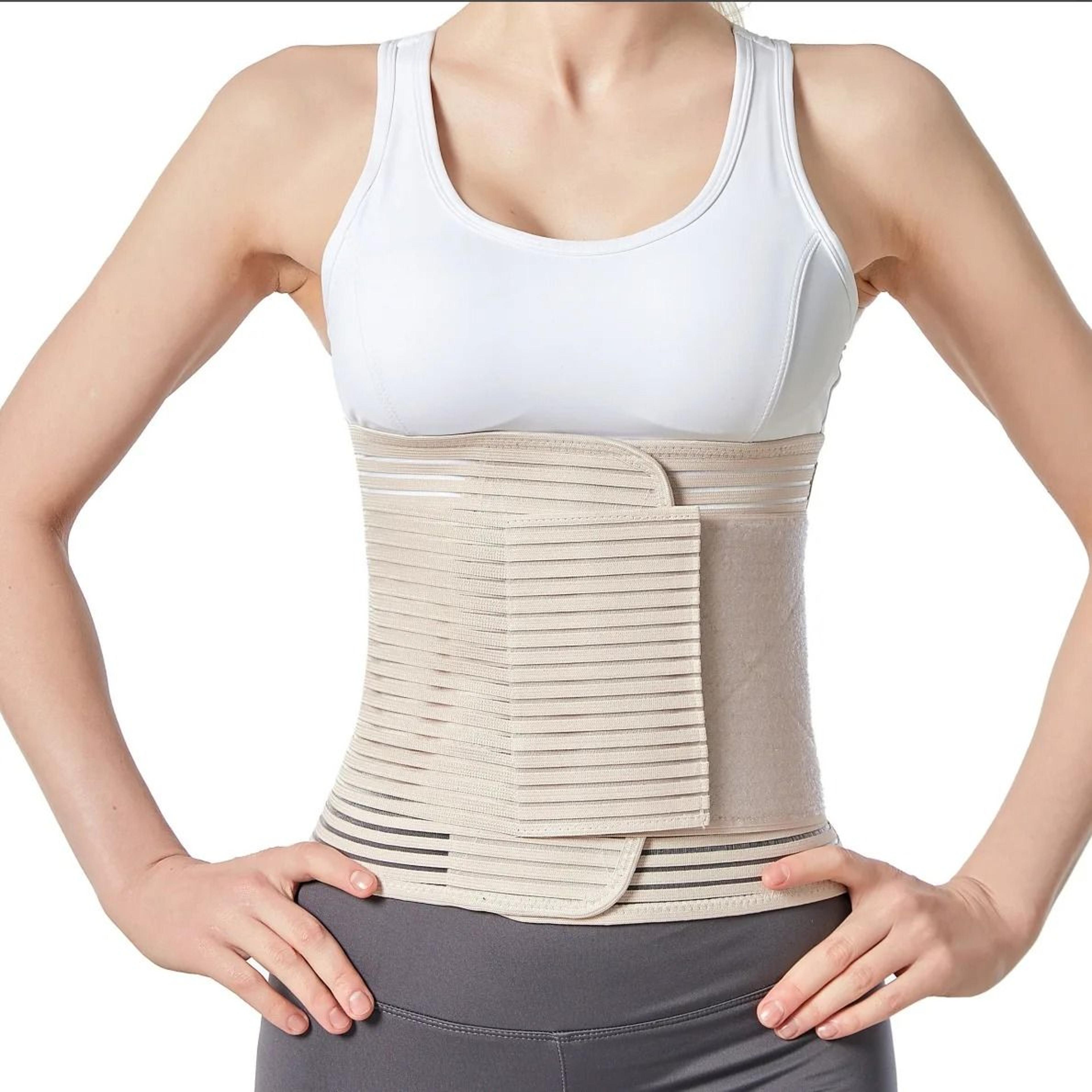 Premium Post Surgery Abdominal Binder And Adjustable Hernia Support Belt 7