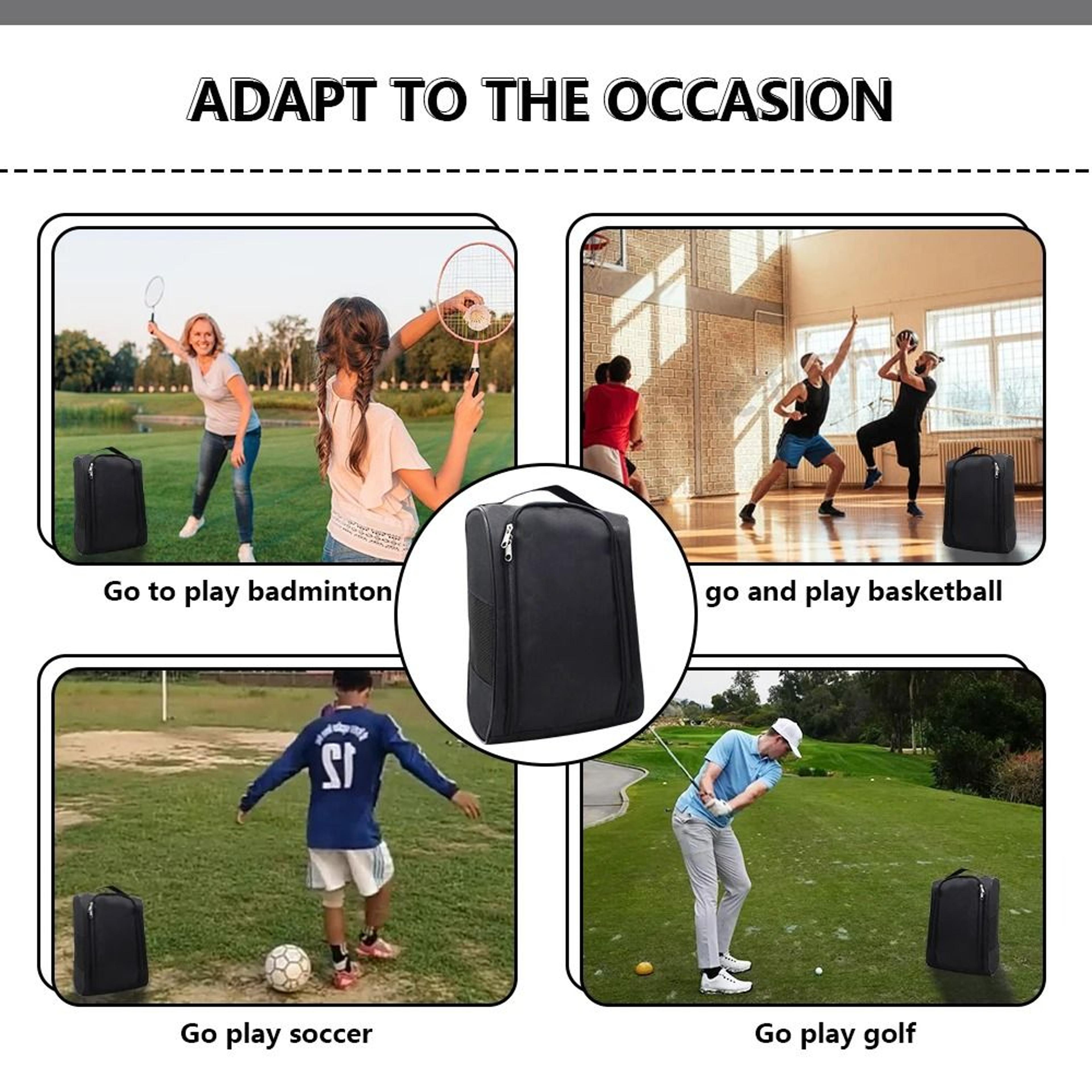 Breathable Outdoor Sports And Golf Shoe Storage Bag 2