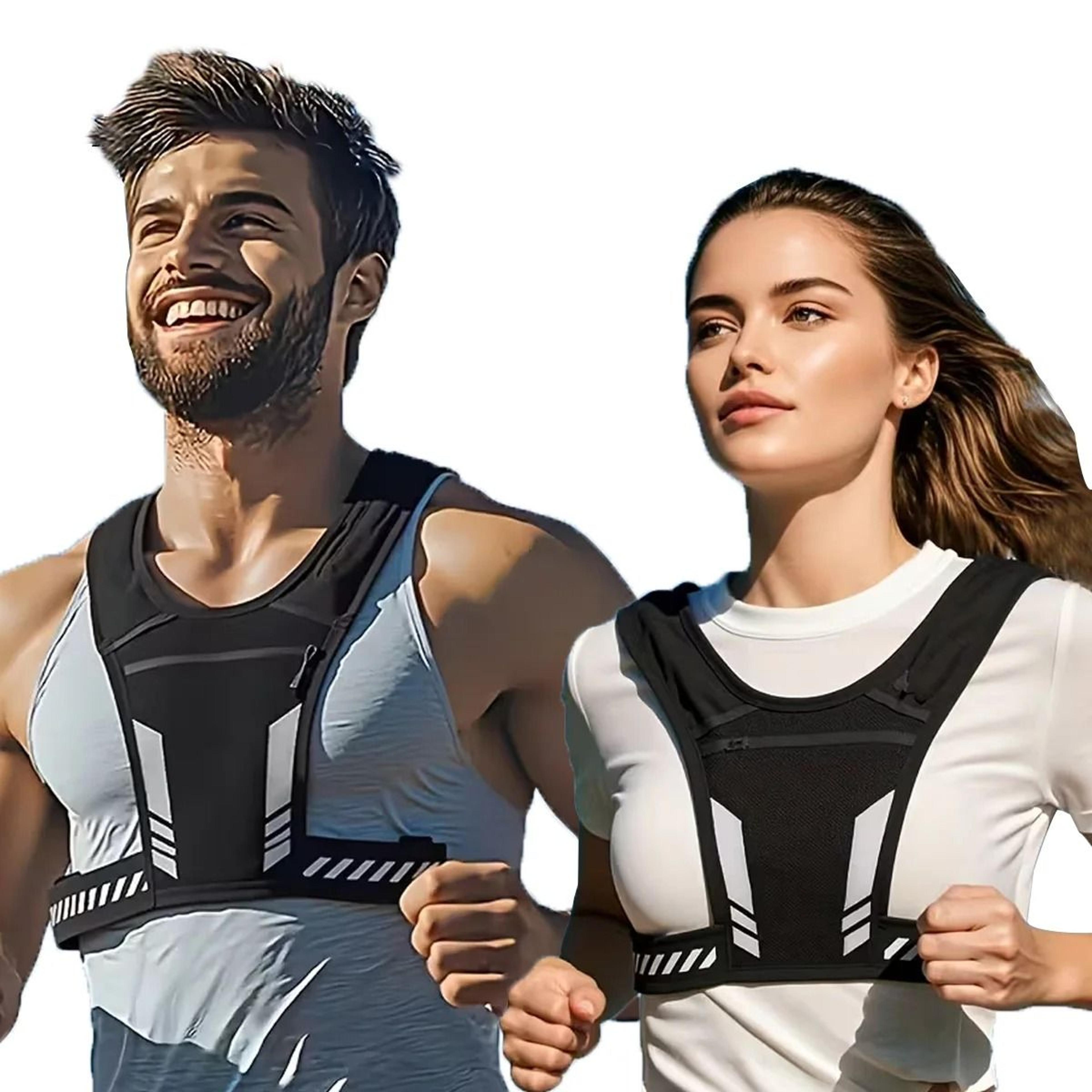 adjustable weighted vest for running, fitness, and strength training