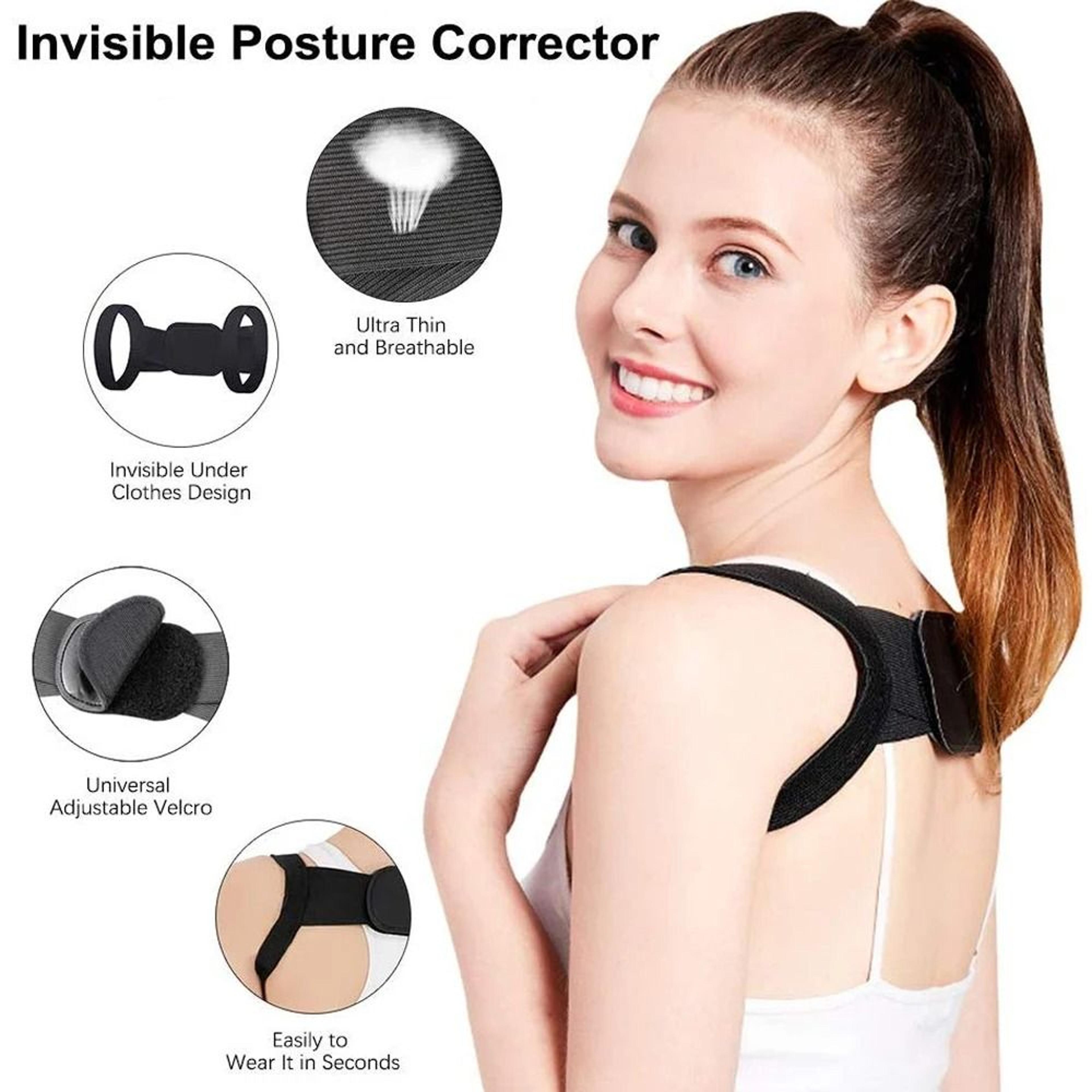 Back And Shoulder Posture Corrector Corset With Spine Support Sizes SXXL 4
