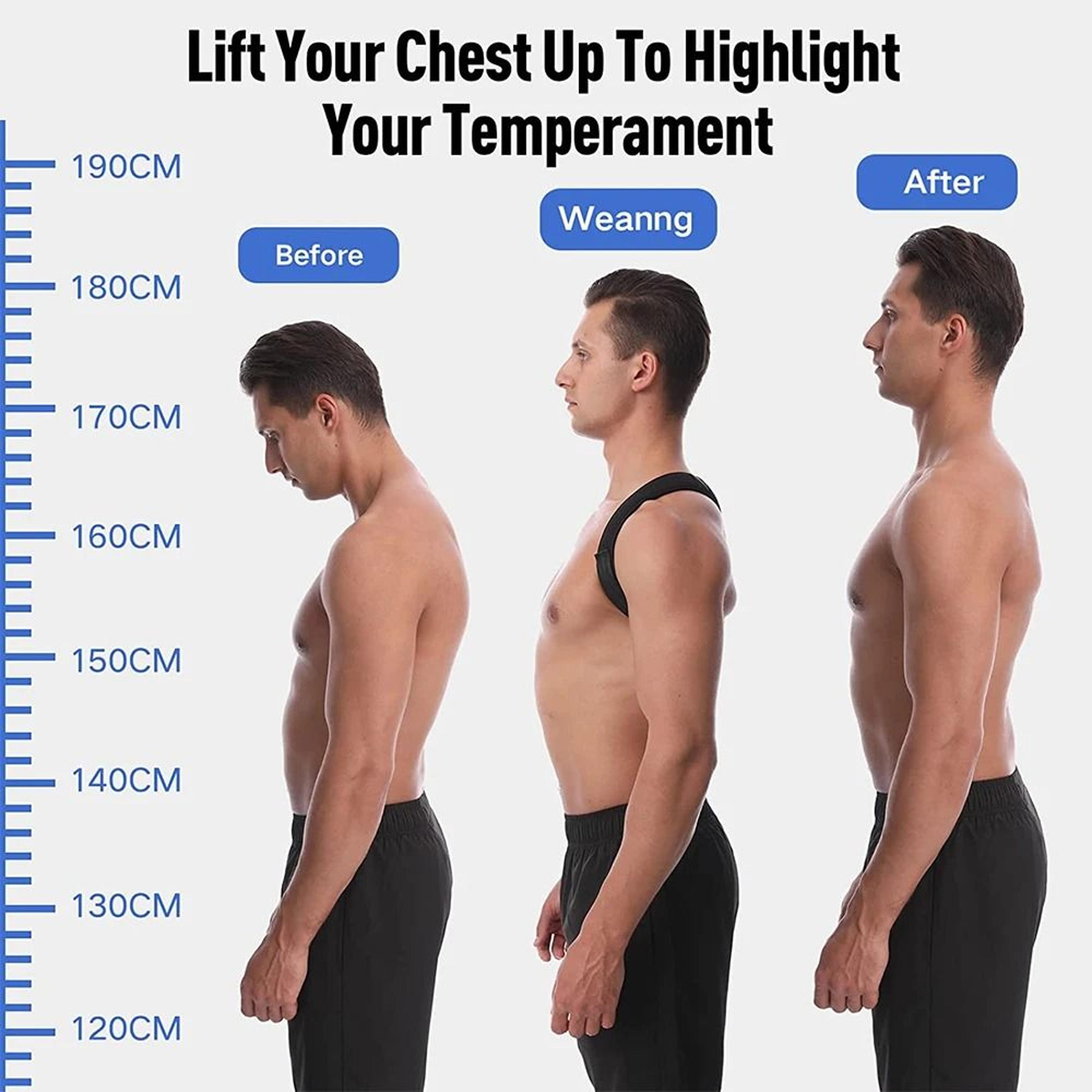 Adjustable Posture Corrector And Back Support Brace 3