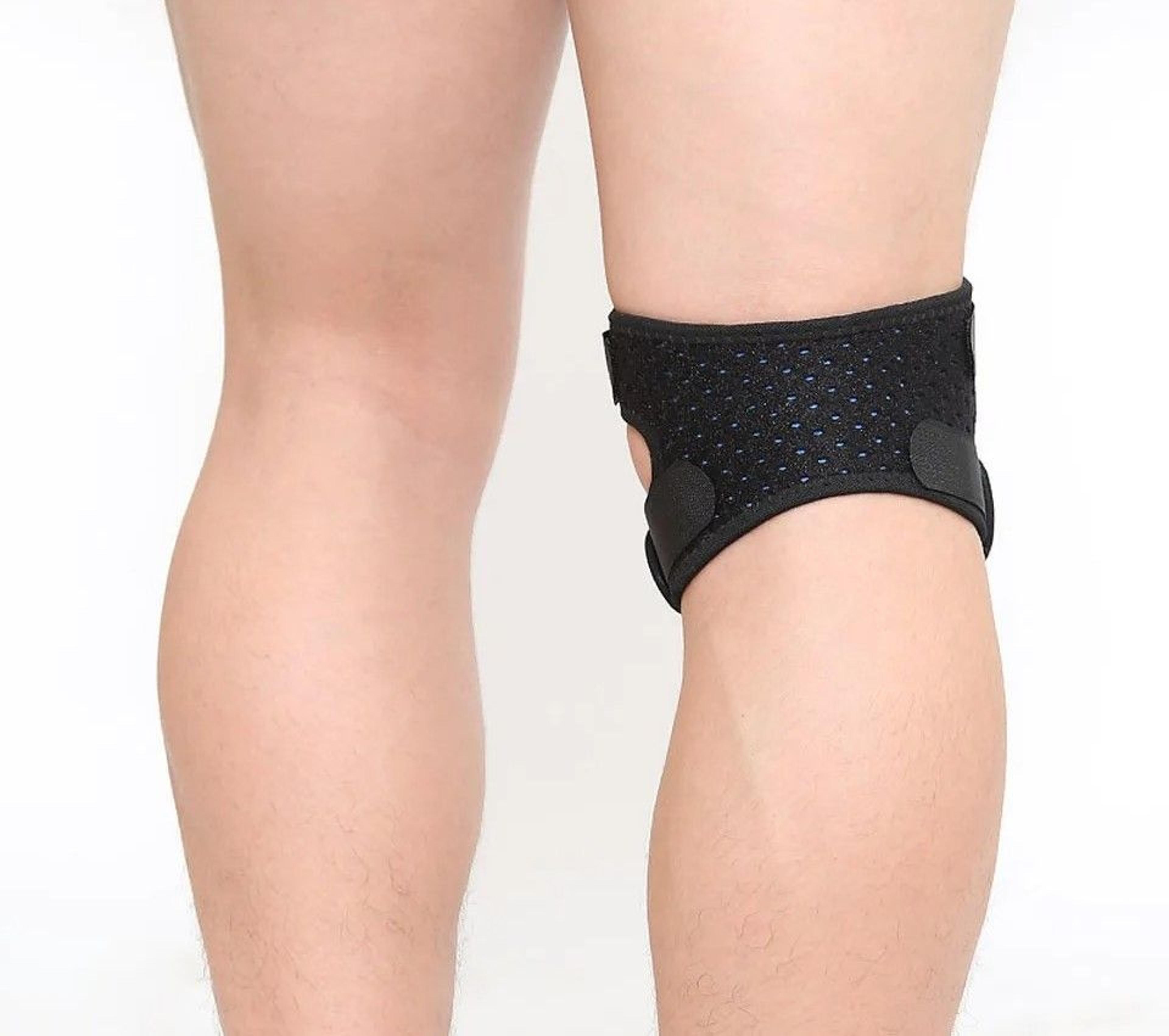 Pressurized Elastic Knee Wrap Sleeve With Open Patella 2