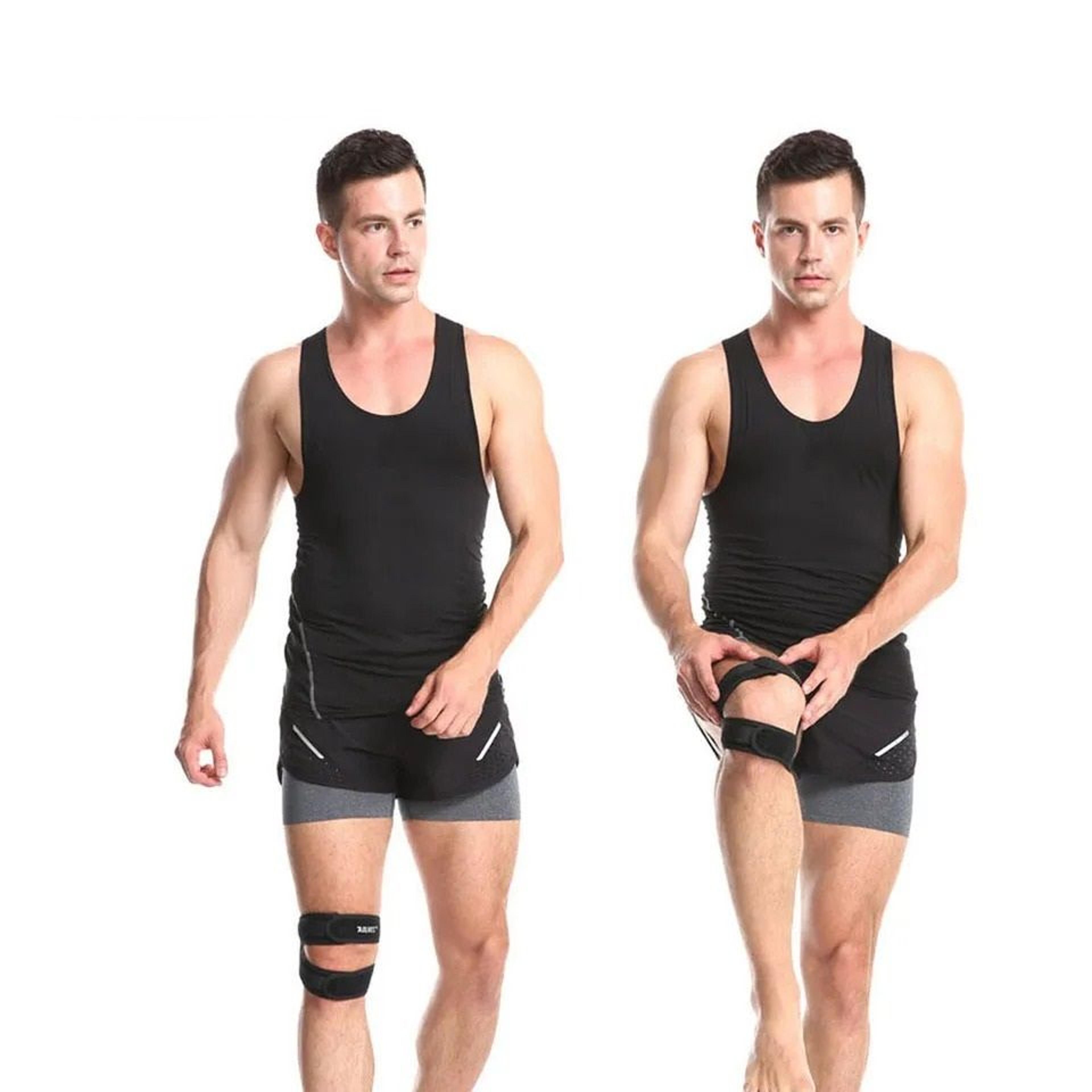 Pressurized Elastic Knee Wrap Sleeve With Open Patella 5