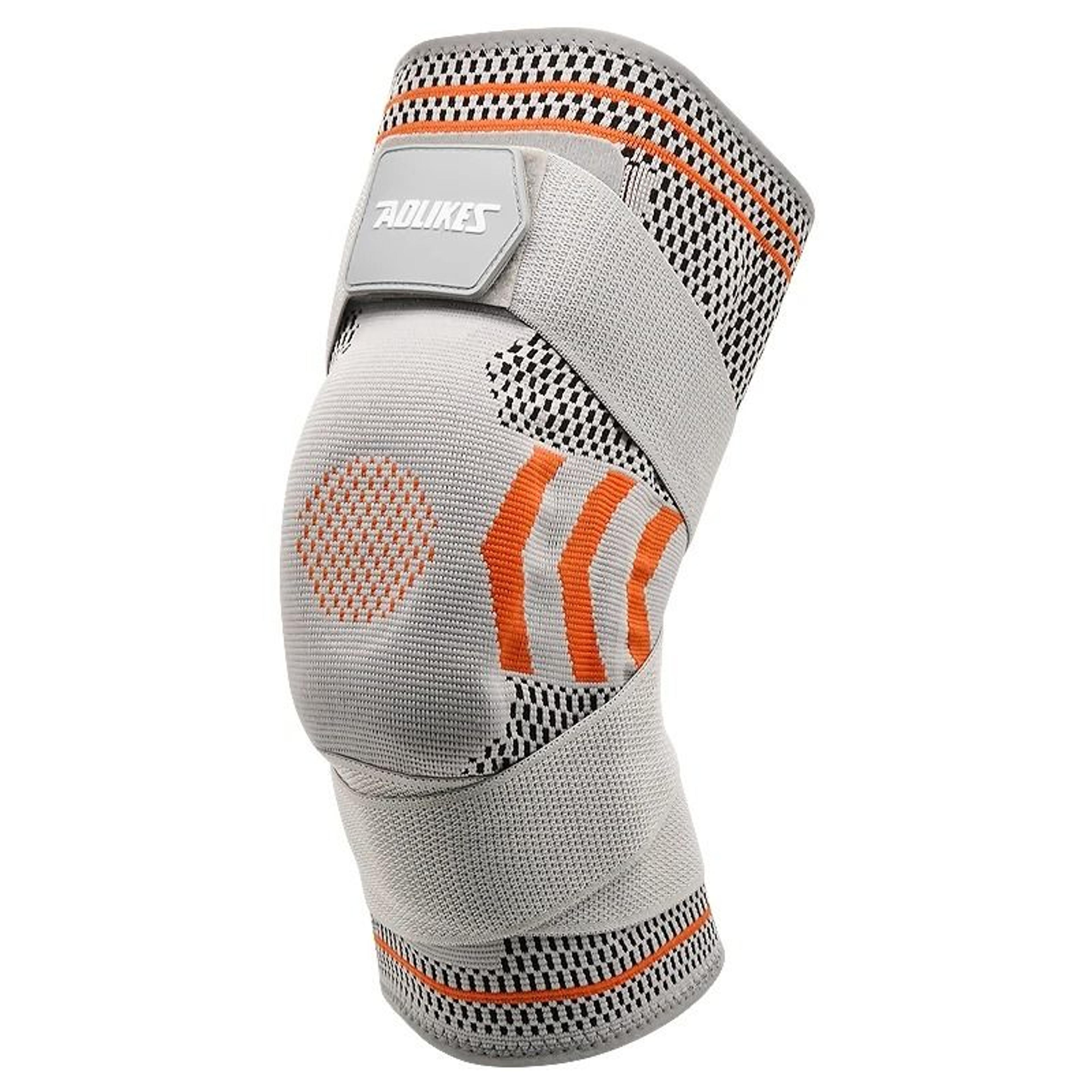 Knee Compression Support Sleeve With Stabilizing Strap 7