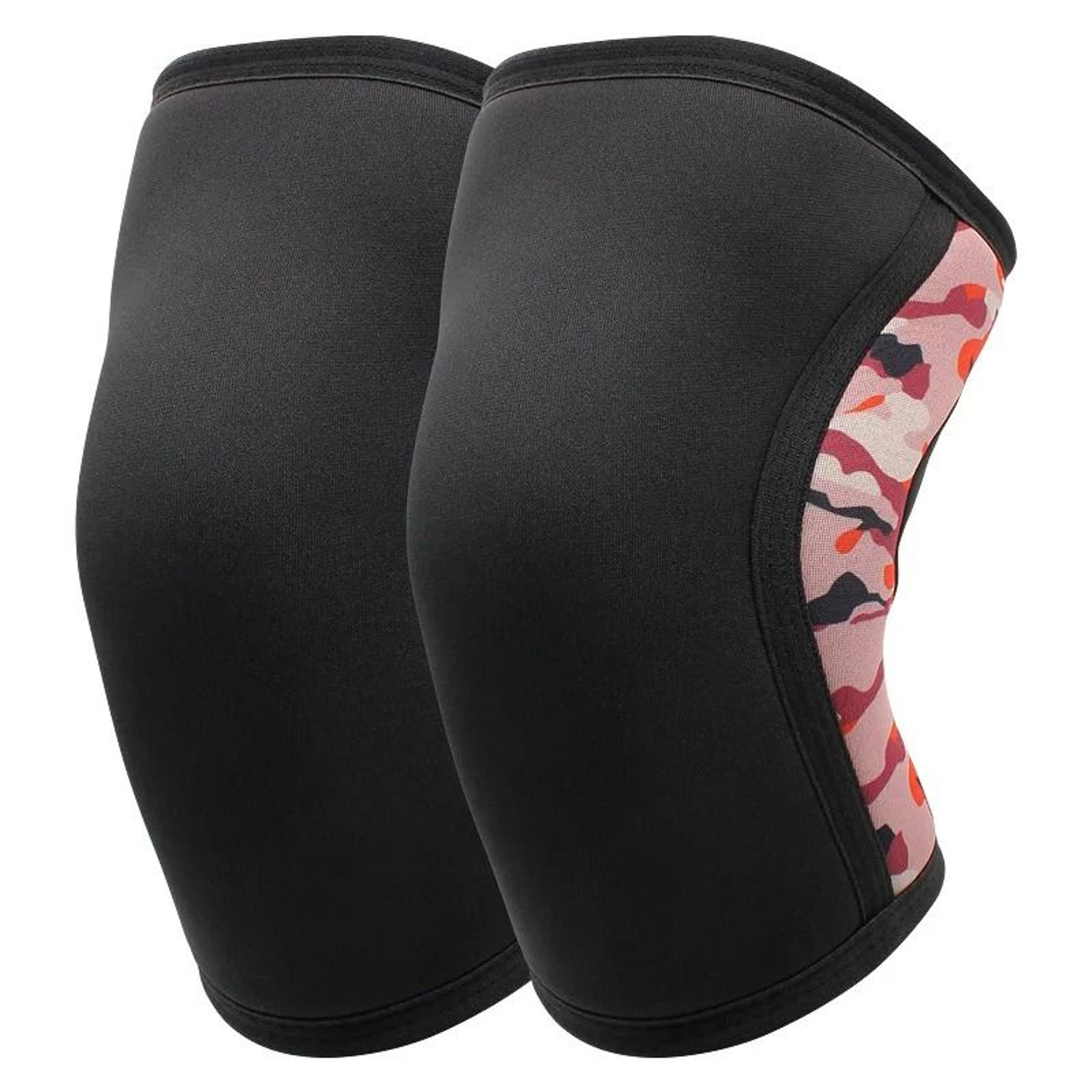 7mm Neoprene Weightlifting  Powerlifting Knee Sleeves 13