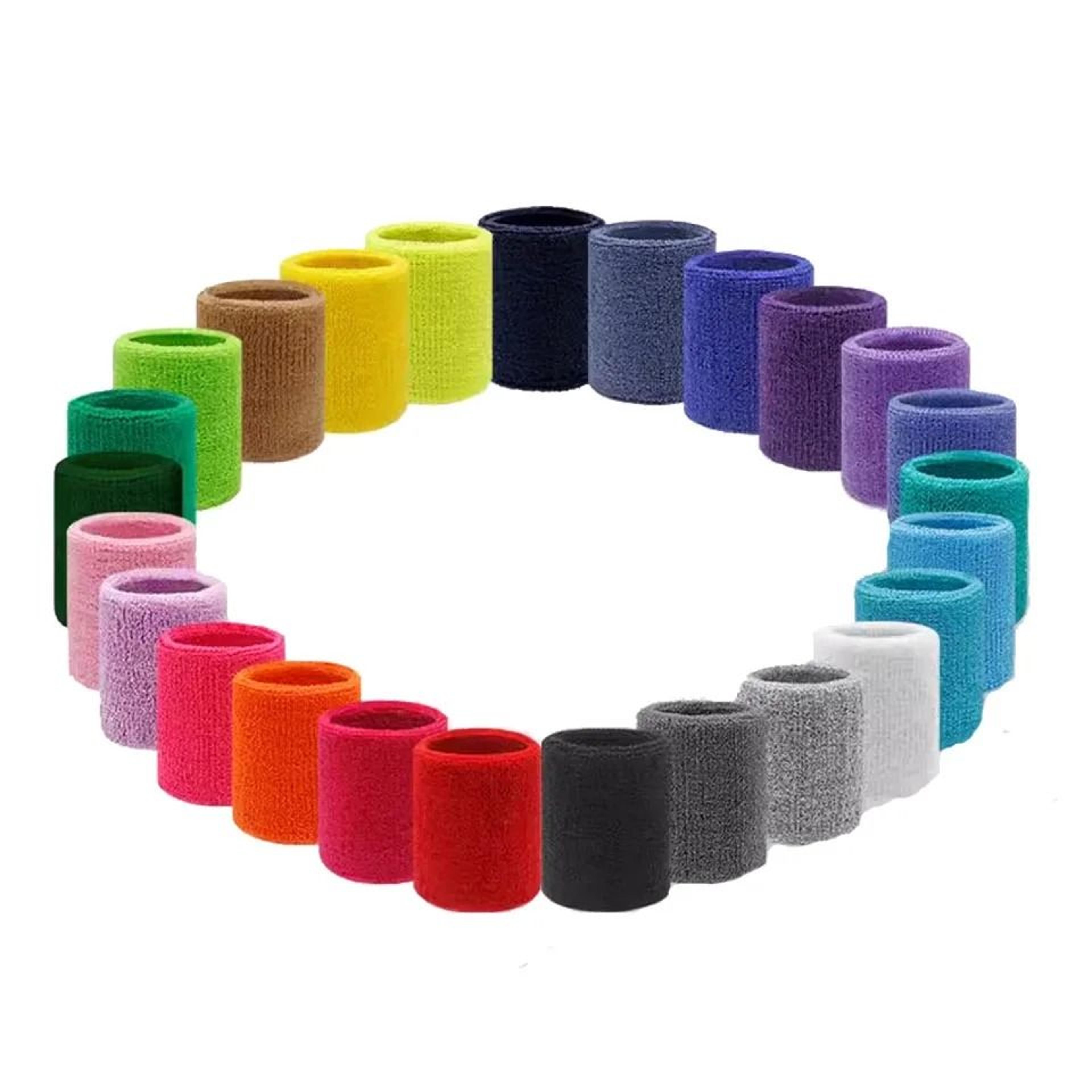 Absorbent Sports Wrist Sweatband 315 X 315 In 3
