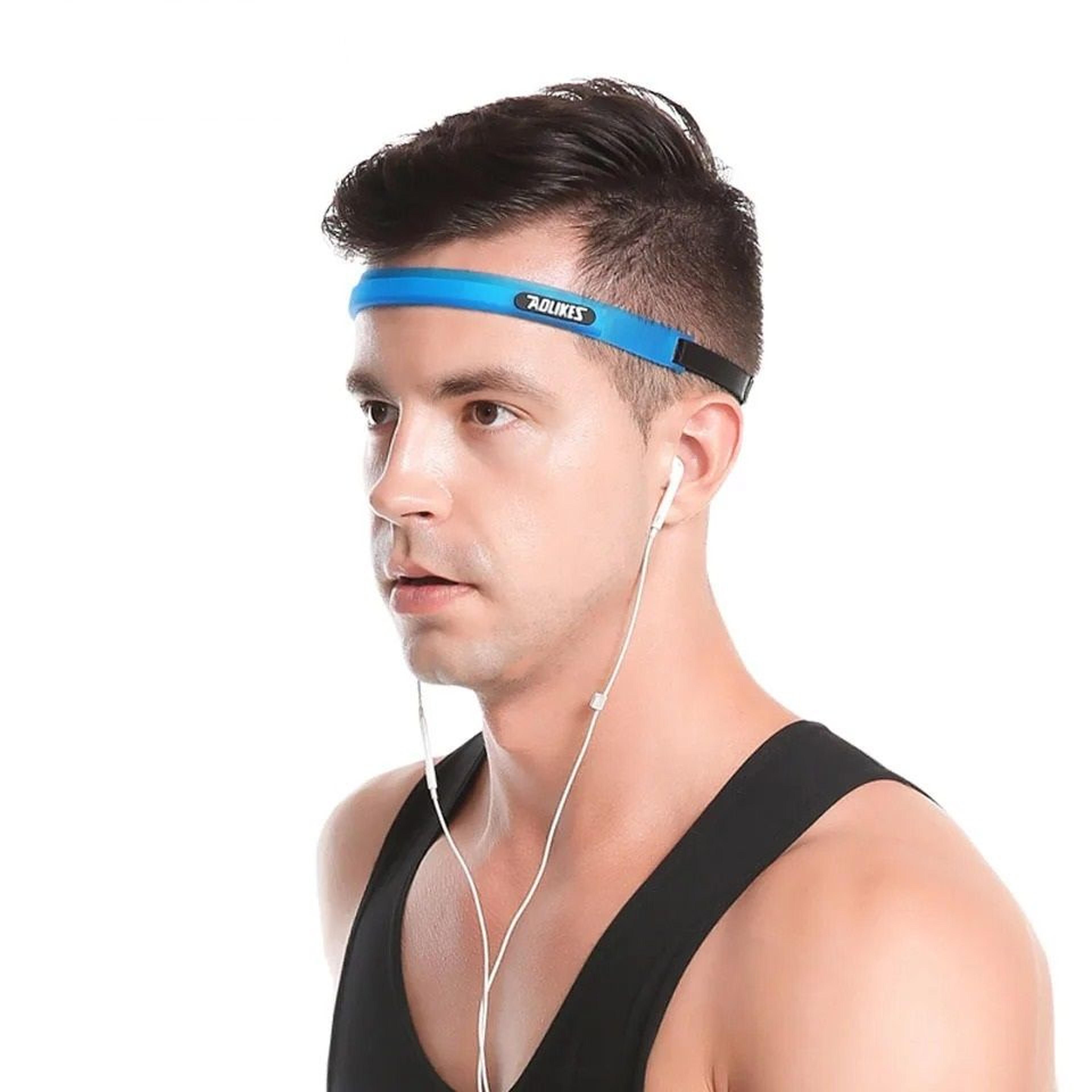 Elastic Soft Silicone Athletic Headband And Sweatband 2