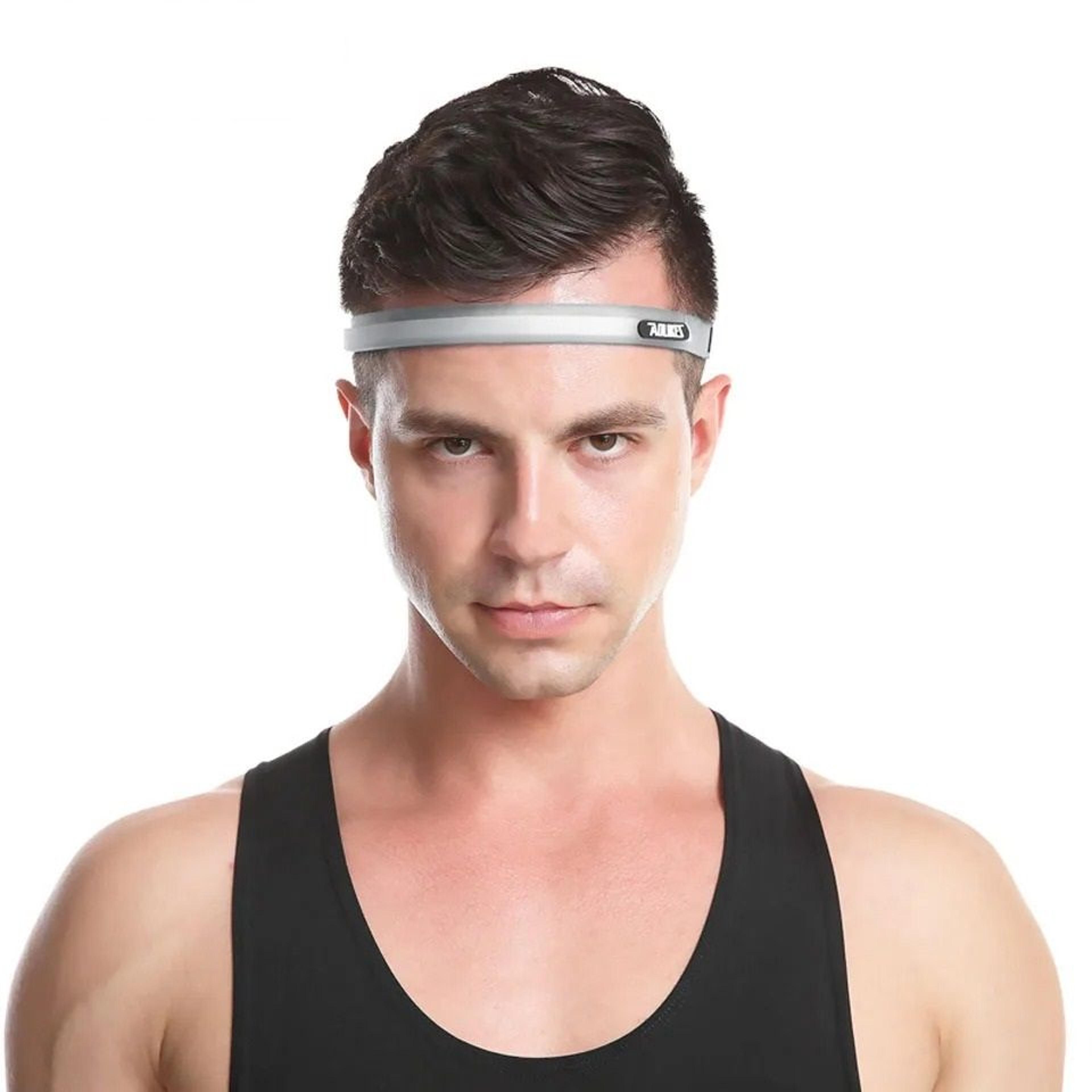 Elastic Soft Silicone Athletic Headband And Sweatband 3