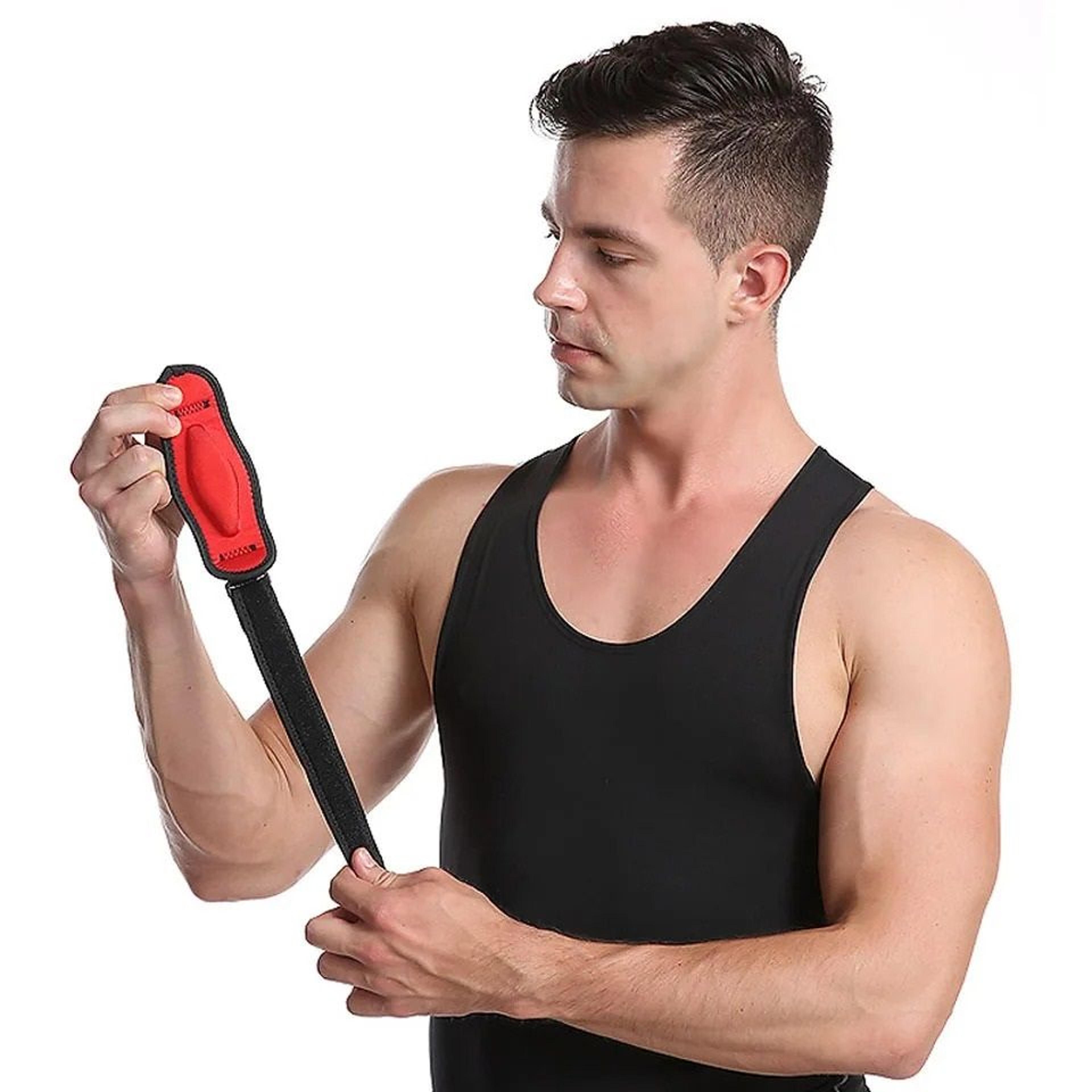 Sports Compression Elbow Strap With Pressure Pad For Tennis  Golfers Elbow 2