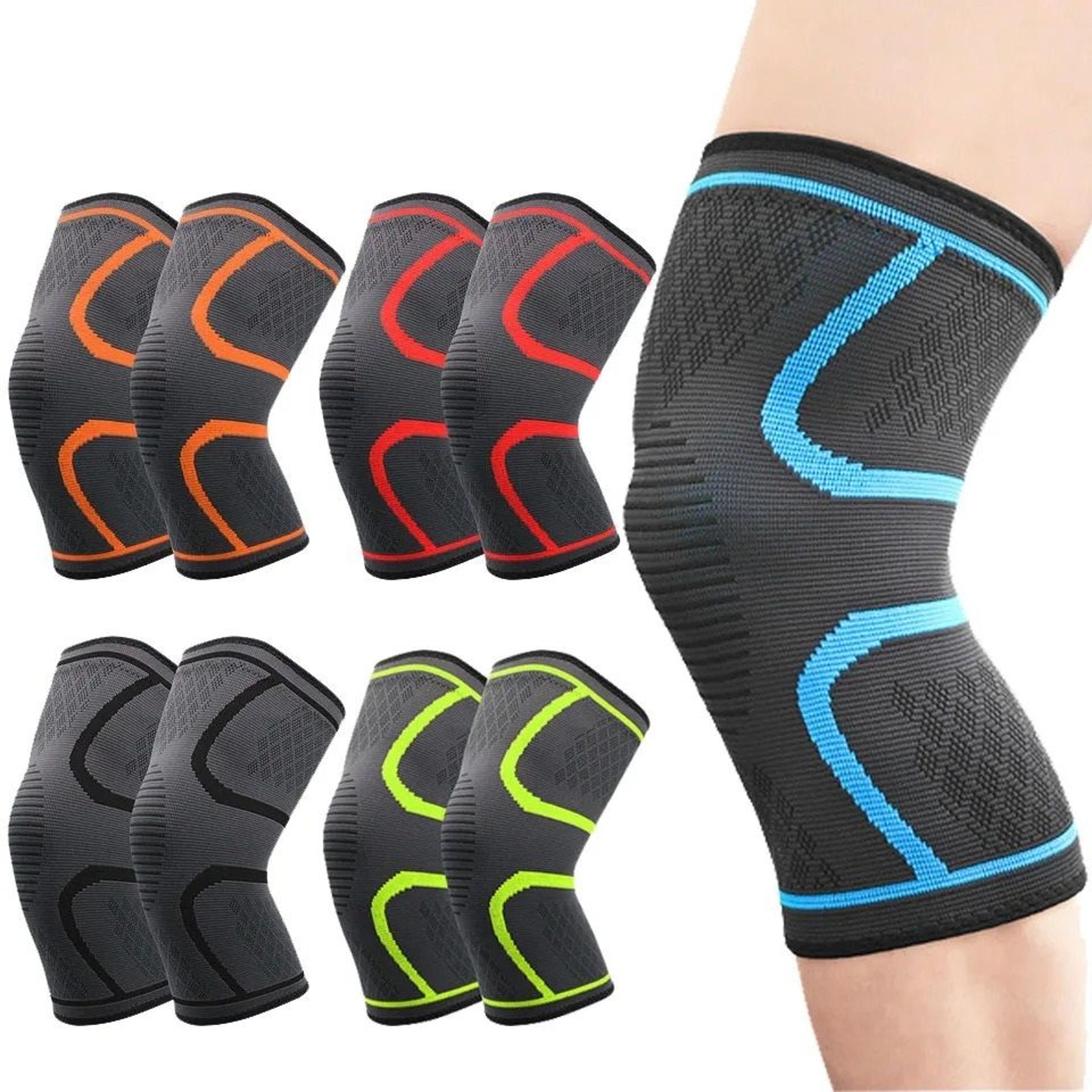 AntiSkid Running Compression Knee Sleeves Pair For Meniscus Tear  Joint Pain Relief 0