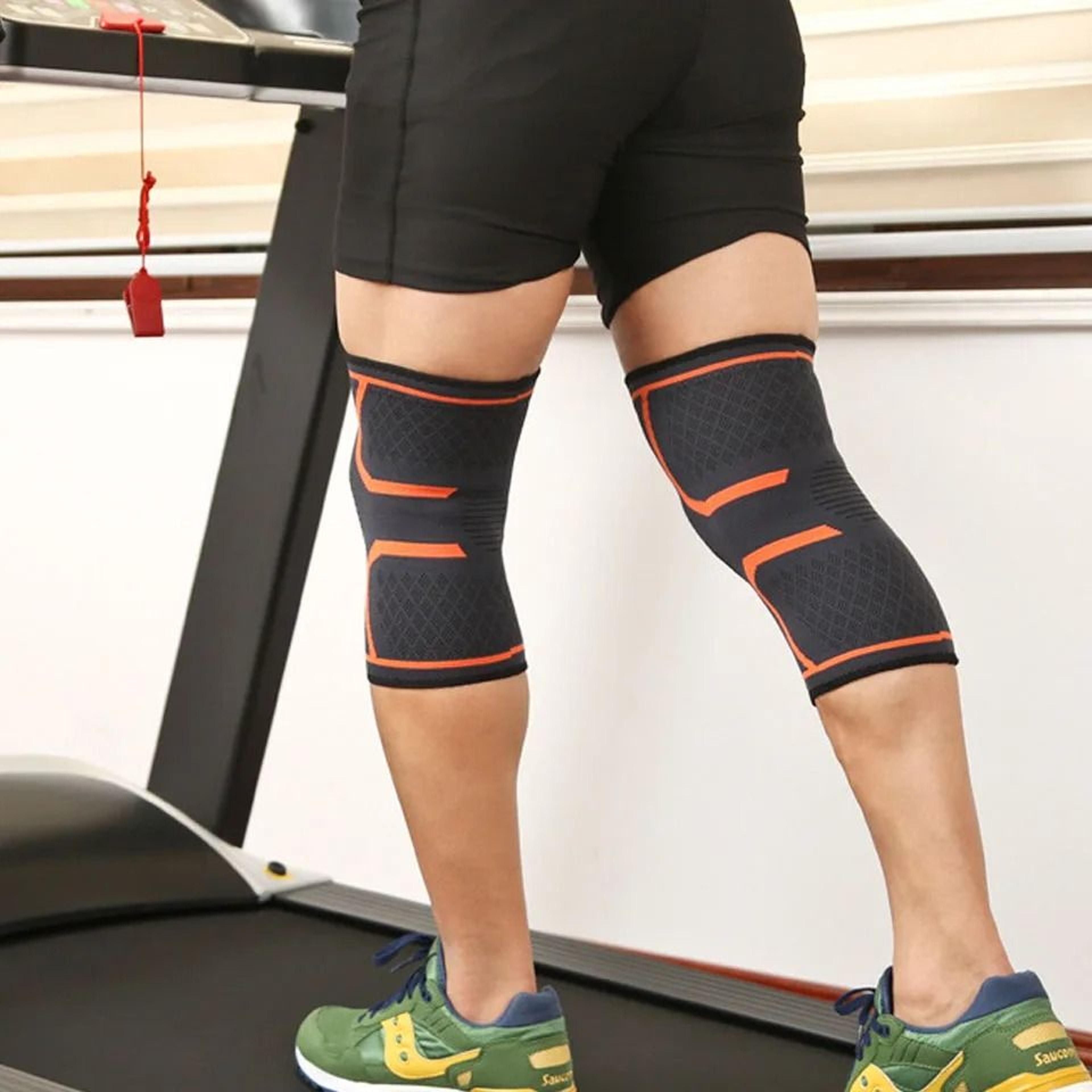 AntiSkid Running Compression Knee Sleeves Pair For Meniscus Tear  Joint Pain Relief 4