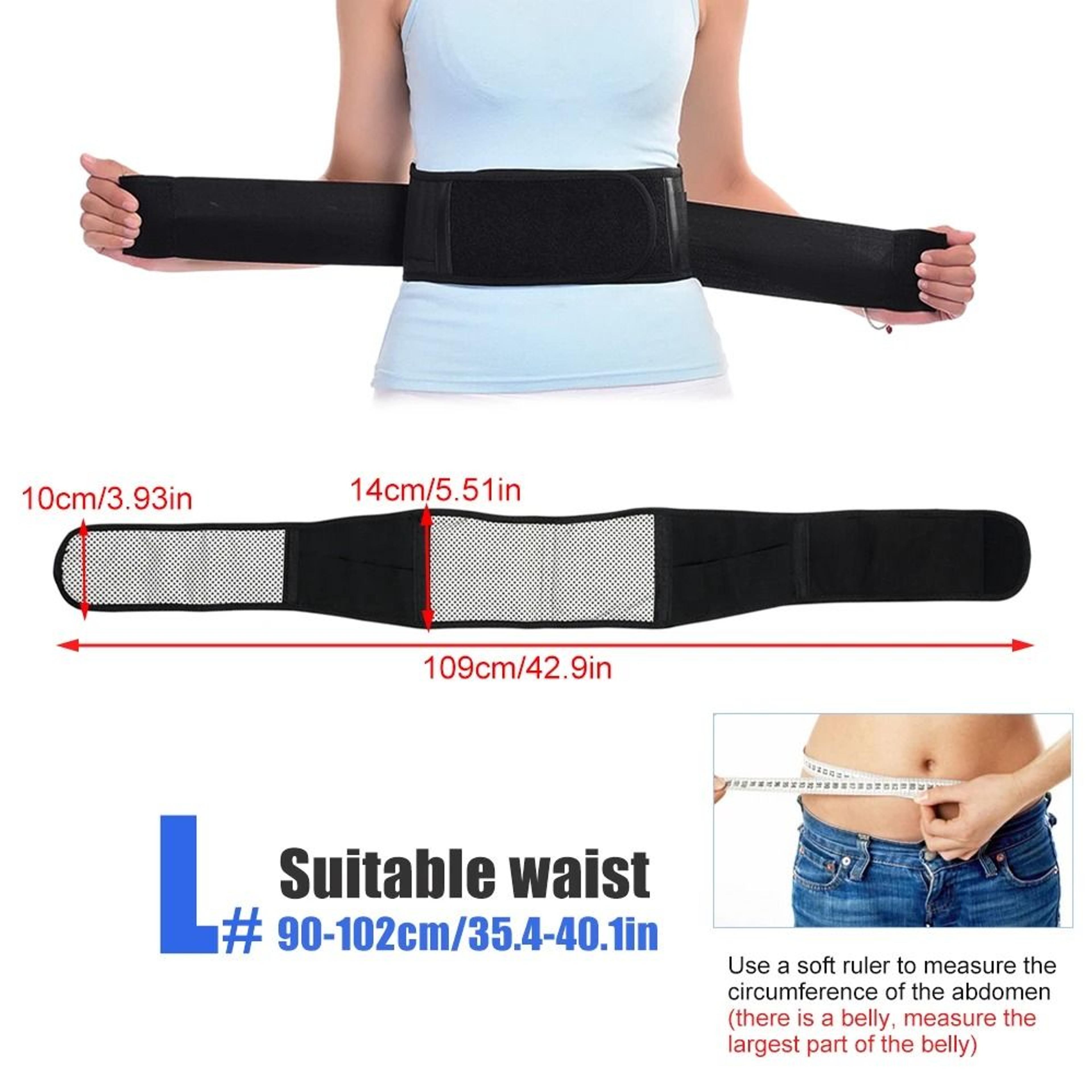 Heating Back Brace For Lower Back Pain Relief  Sciatica Support 8
