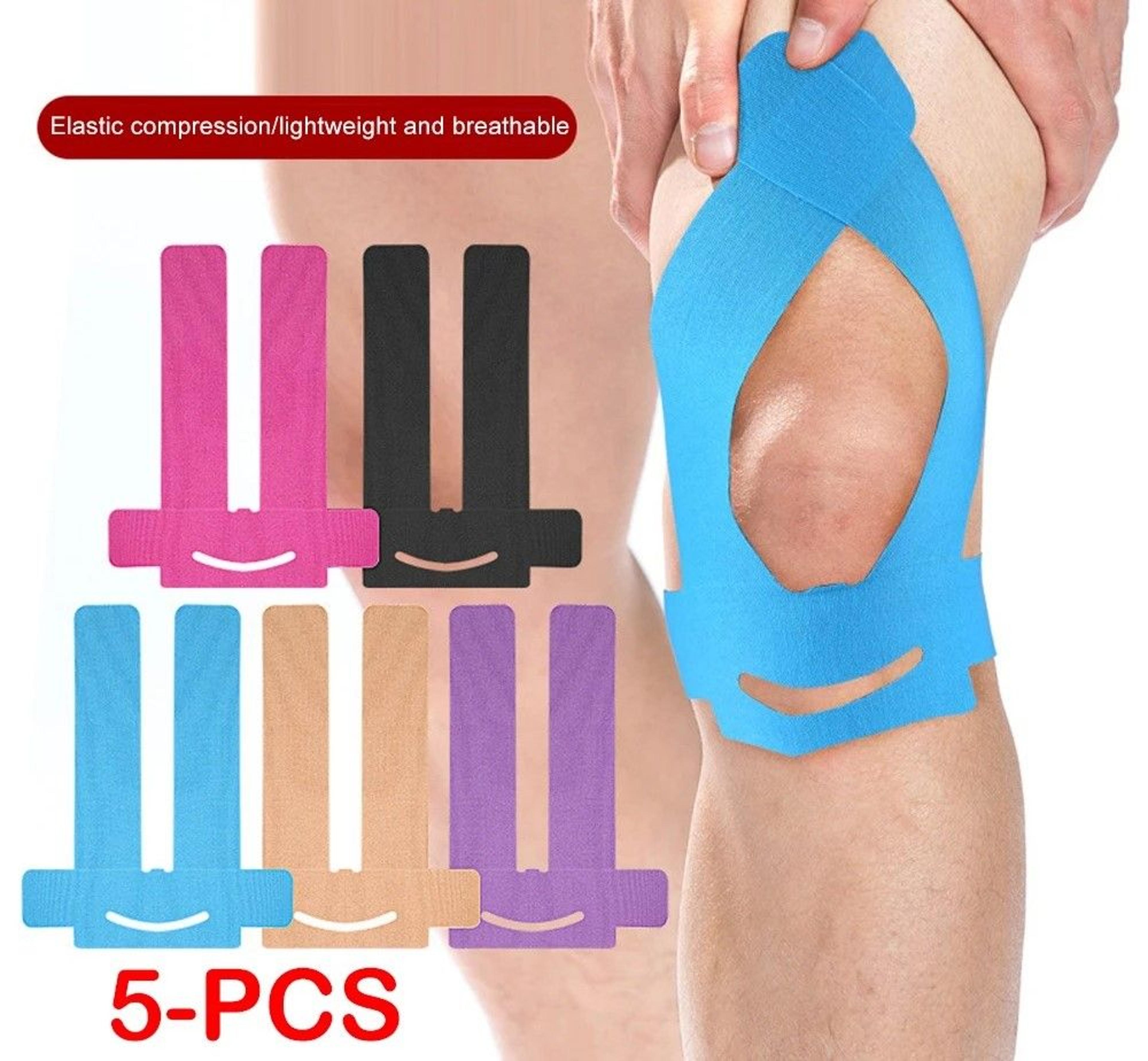 5Pack Waterproof Kinesiology Tape For Knees 0