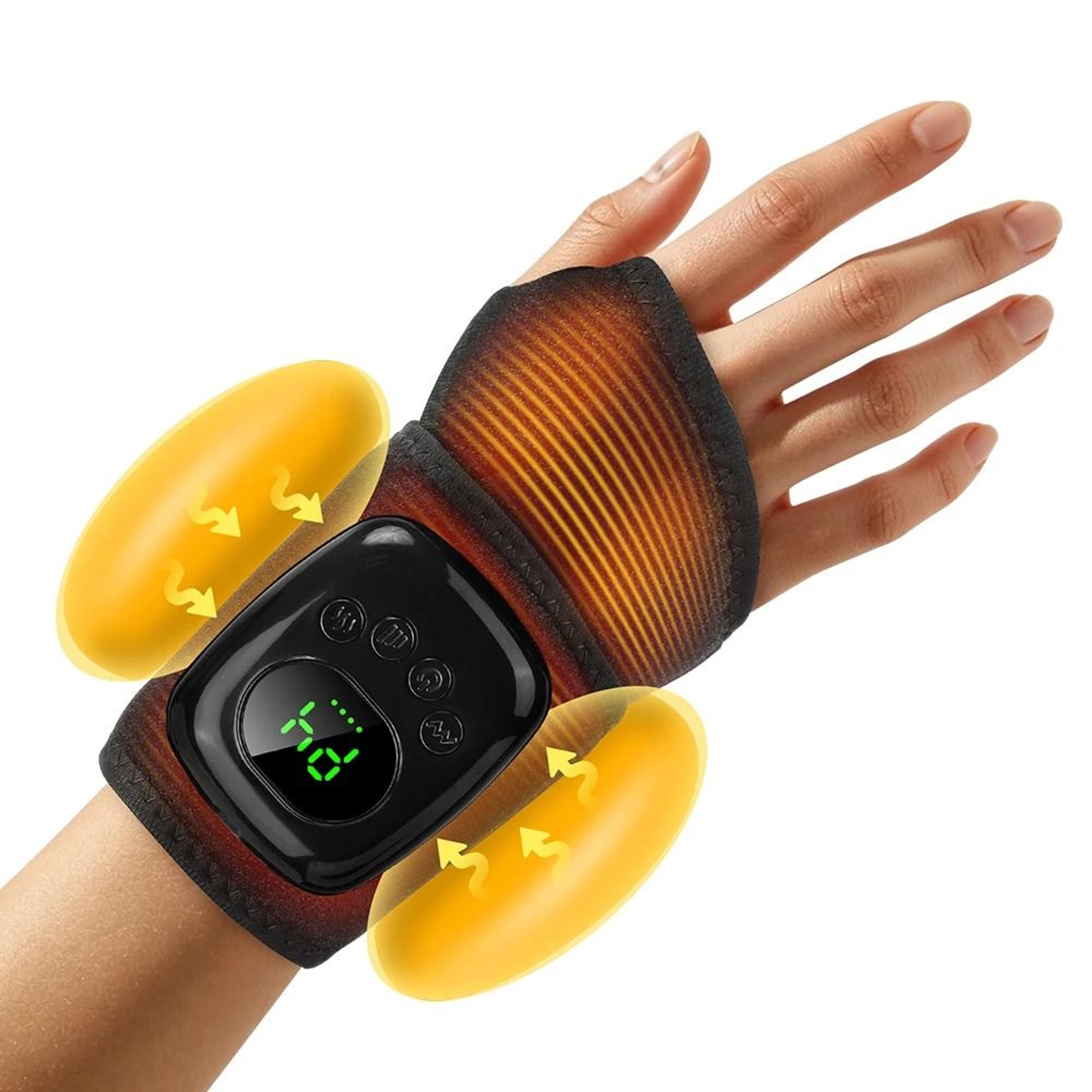 Rechargeable Cordless Ankle  Foot Air Compression Massager With Heat And Vibration 5