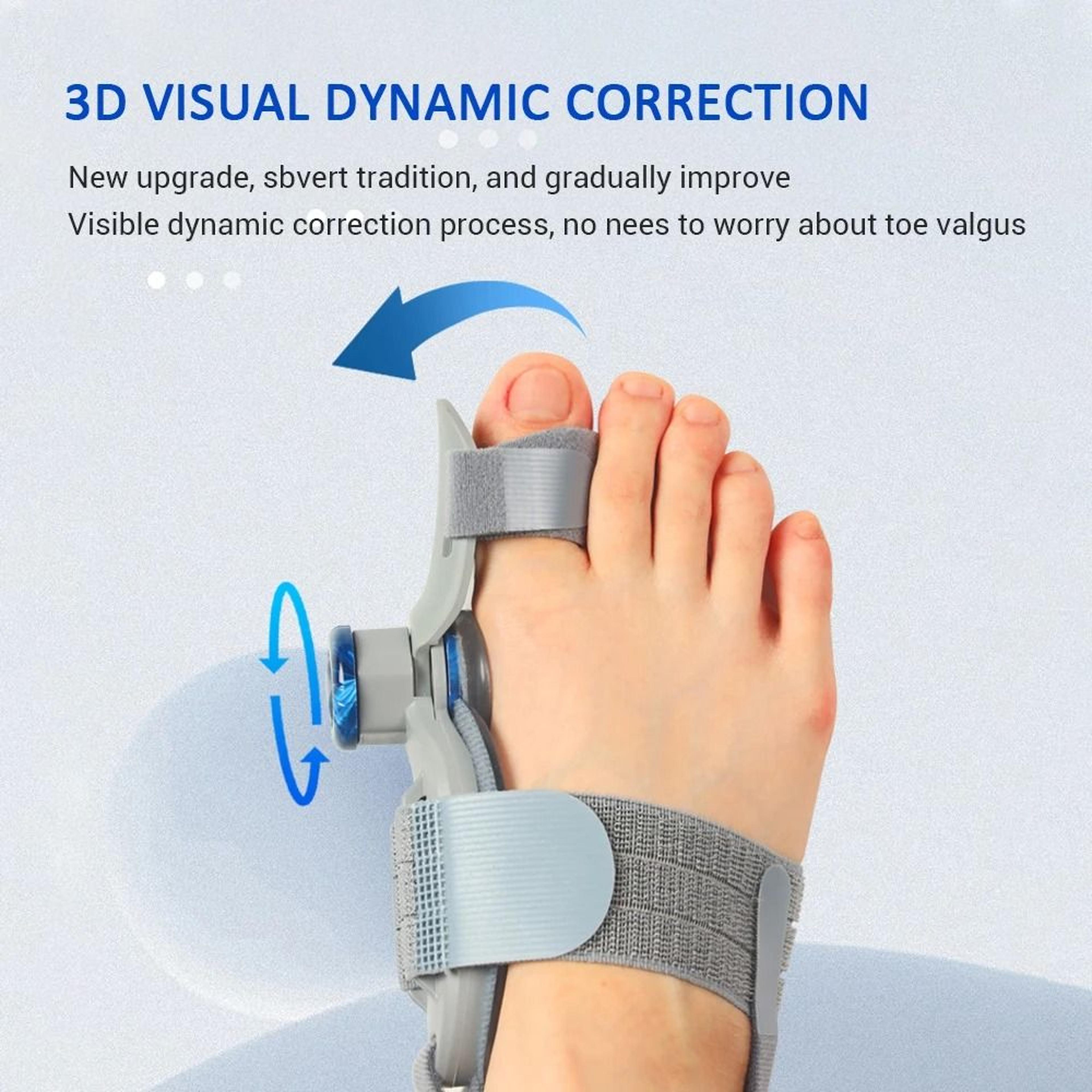 Adjustable Bunion Thumb Valgus Corrector And Toe Separator Splint For Hallux Valgus Relief 3
