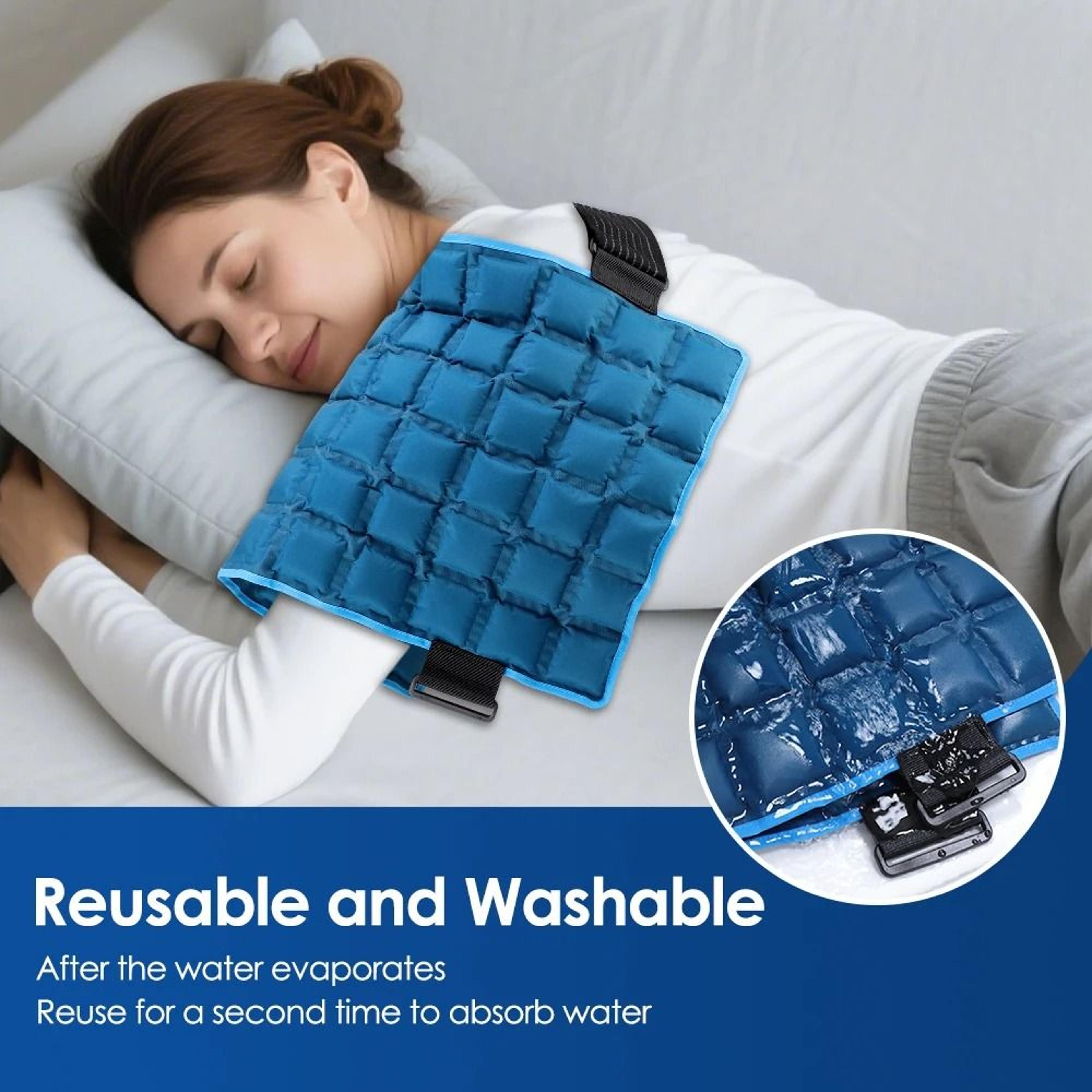 Reusable Hot And Cold Gel Compress Pack For Knee Back And Joint Recovery 3