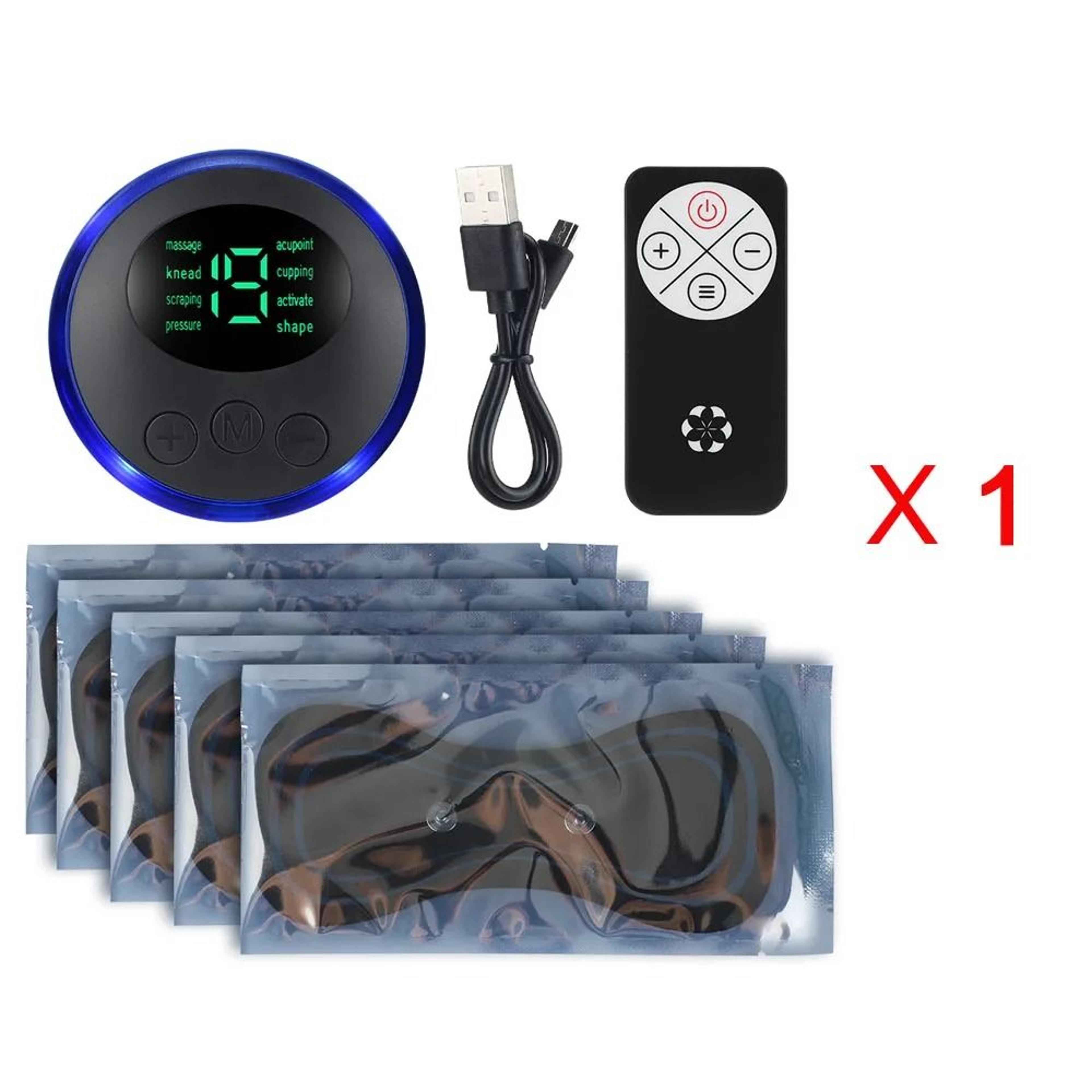 Intelligent Mini Neck Massage Pad With EMS Microcurrent 8 Modes 19 Levels Of Strength And 5 Replace 6