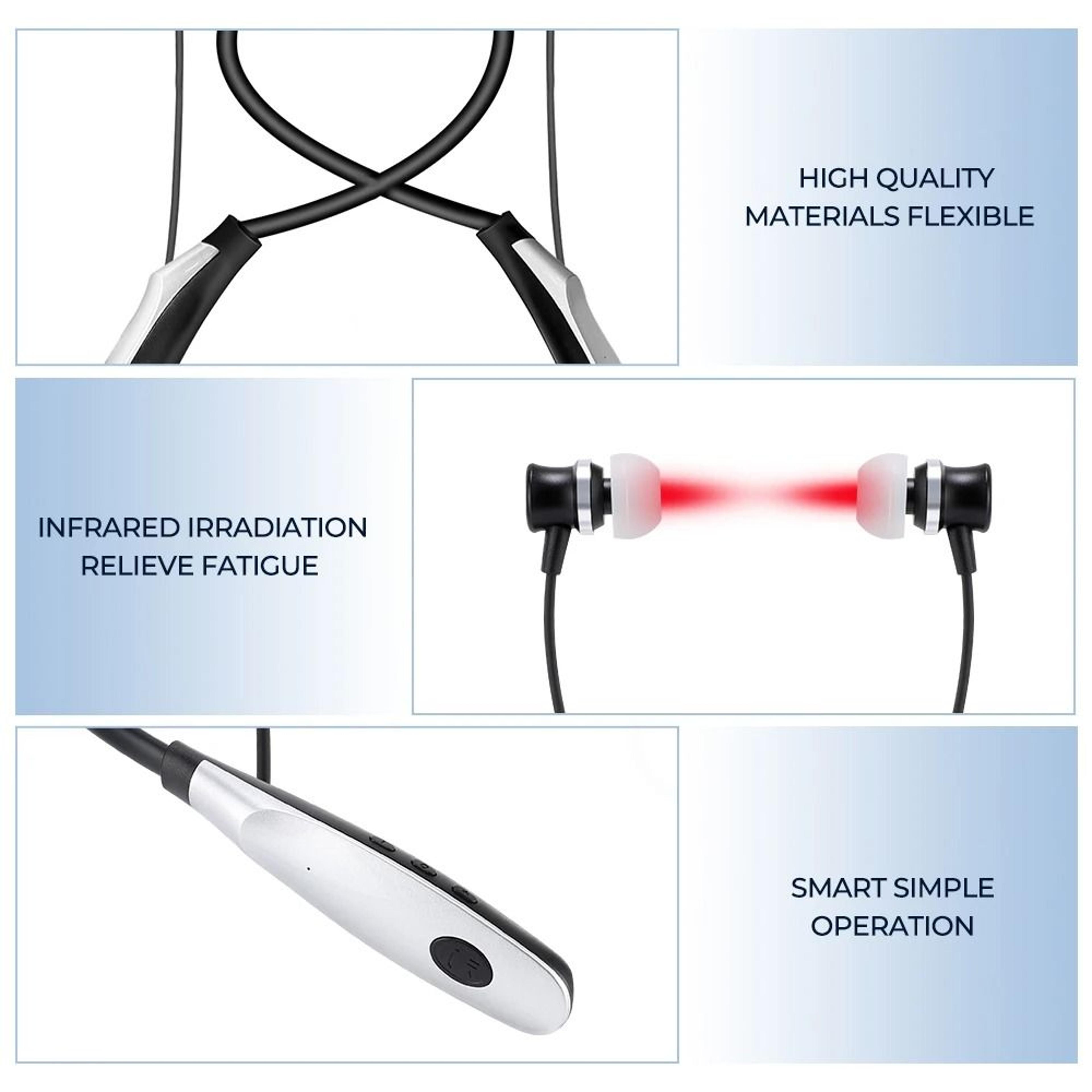 2in1 Nasal  Ear LED Light Therapy Device With NeckHanging Design For Rhinitis Congestion And Ear Ca 1