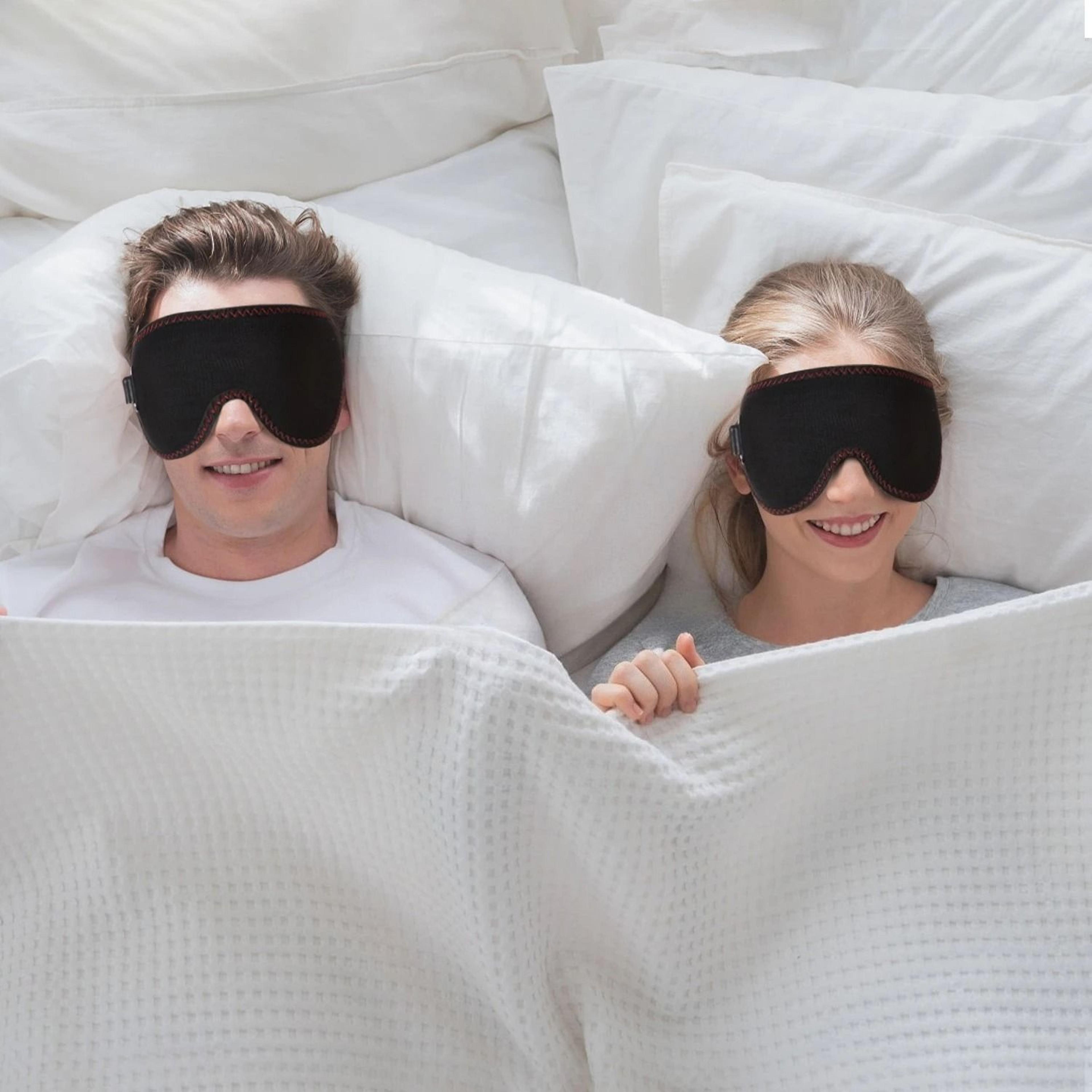 Electric Heated Eye Mask  3 Adjustable Temperature Levels Hot Compress Warm Cover For Dry Eyes Reli 3