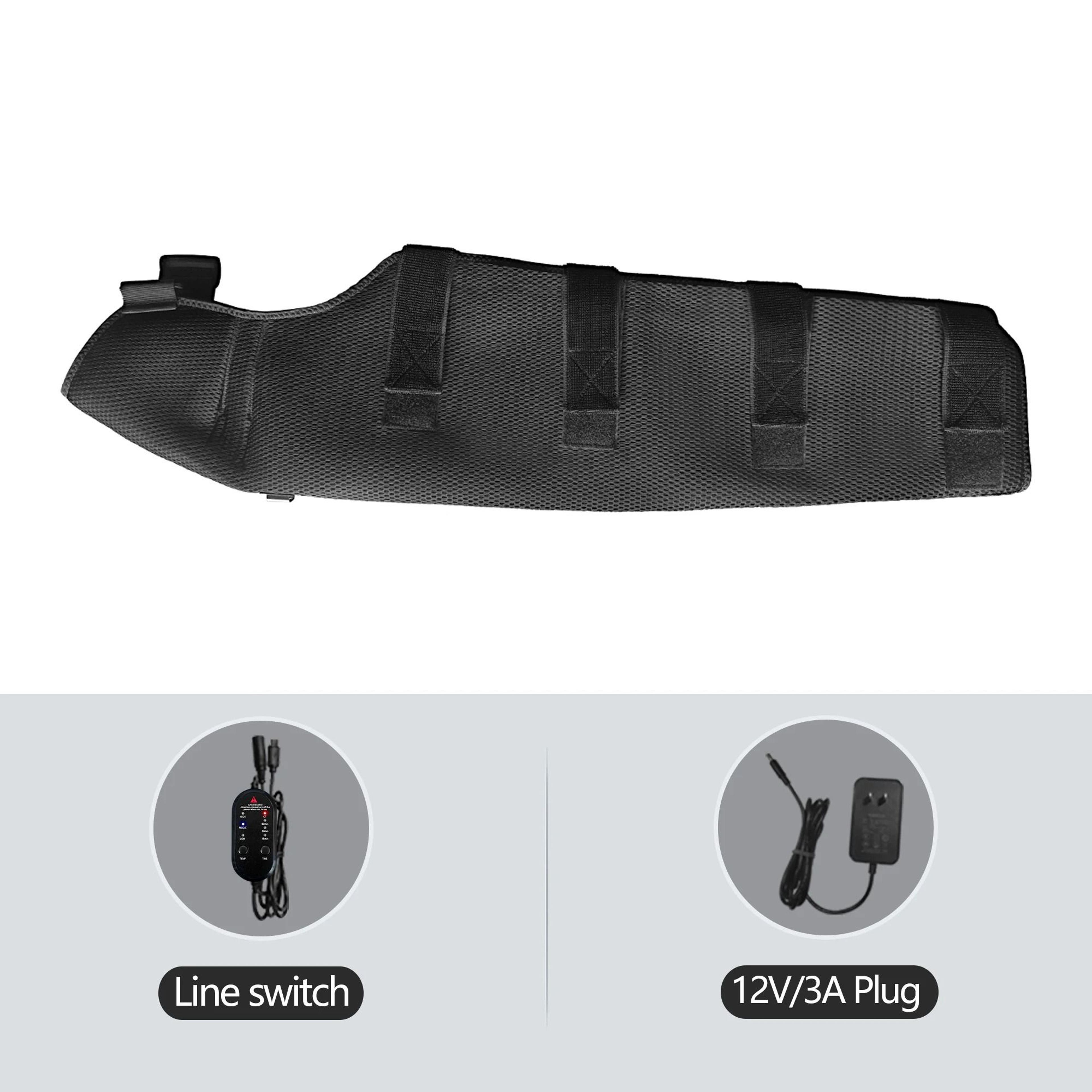 Long Arm Heating Pad With Vibration Massager  Extended Electric Heated Sleeve Wrap For Shoulder Arm 5