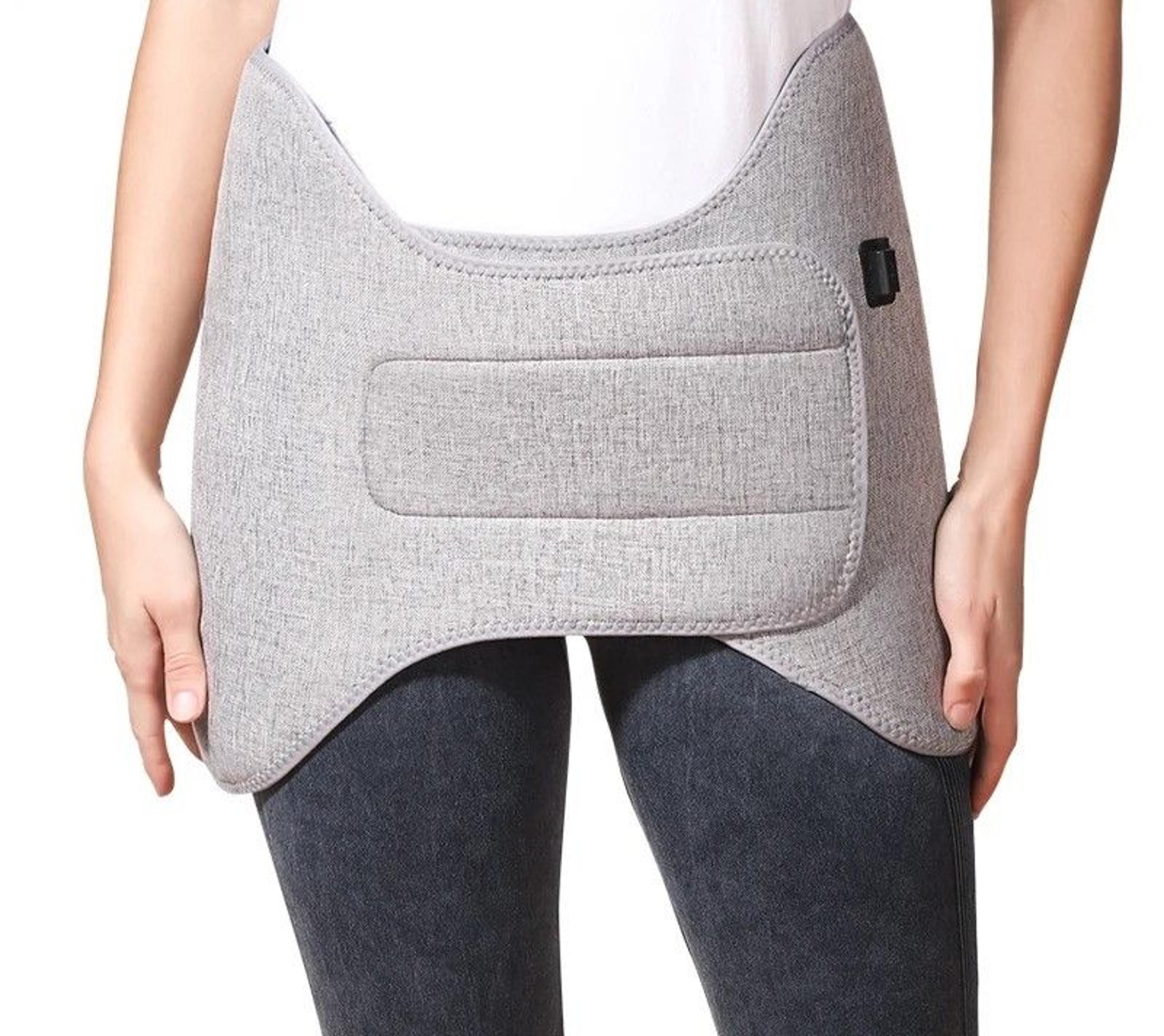 Red Light Heating Waist Hot Compress Massager  Vibration Lumbar Support Belt  Back Thermal Wrap For 3