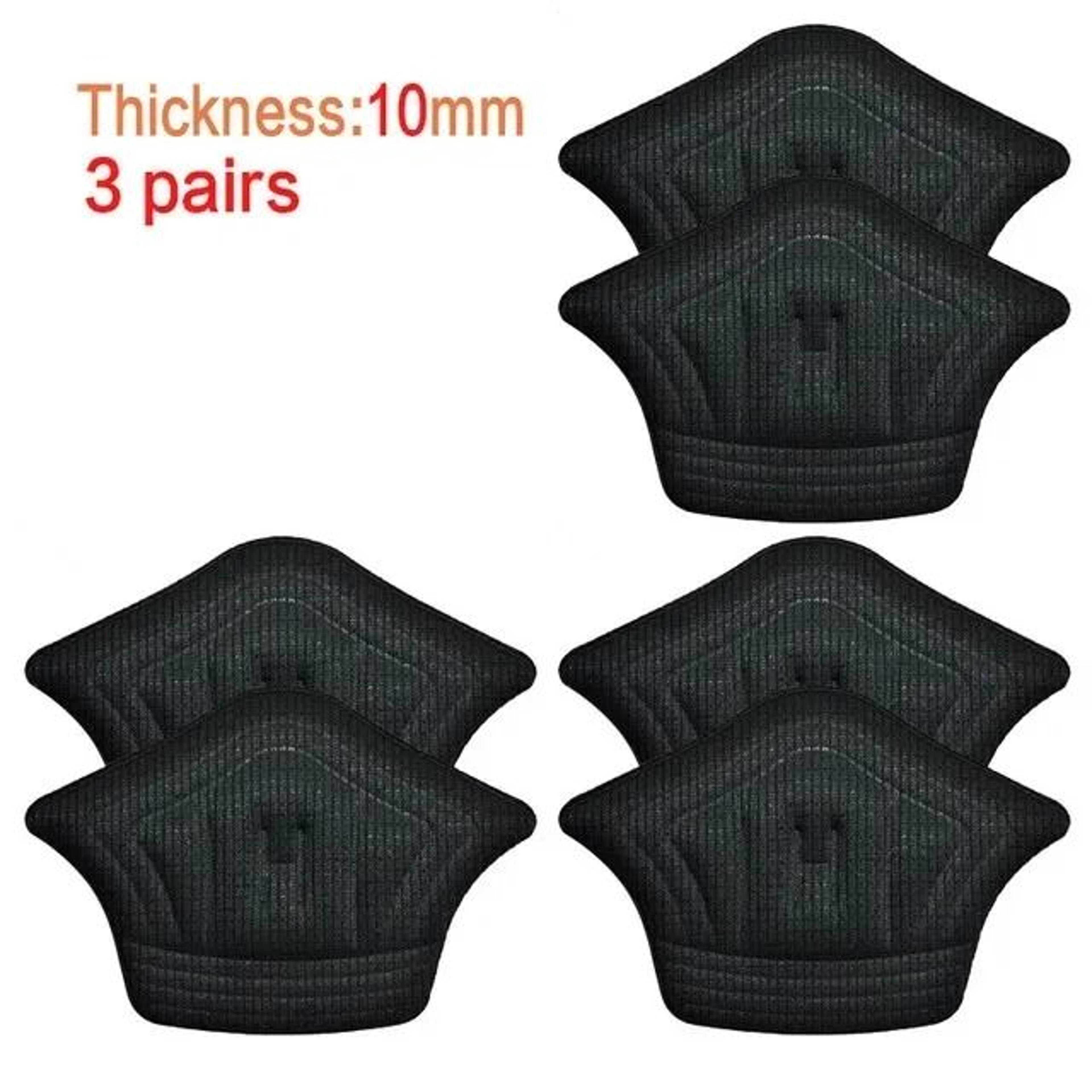 10Piece Self Adhesive Shoe Heel Protector Pads And Size Adjuster Stickers 13
