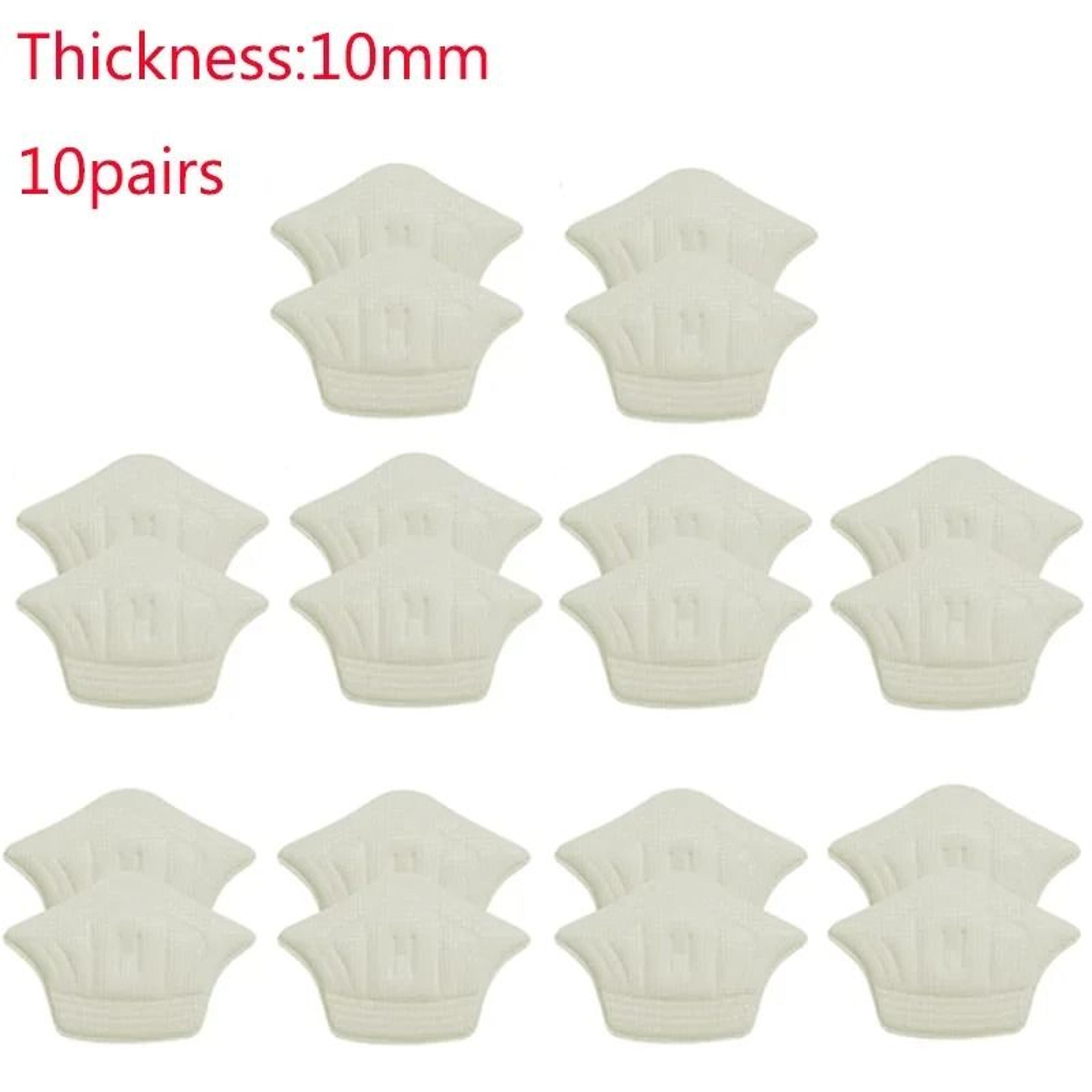 10Piece Self Adhesive Shoe Heel Protector Pads And Size Adjuster Stickers 17