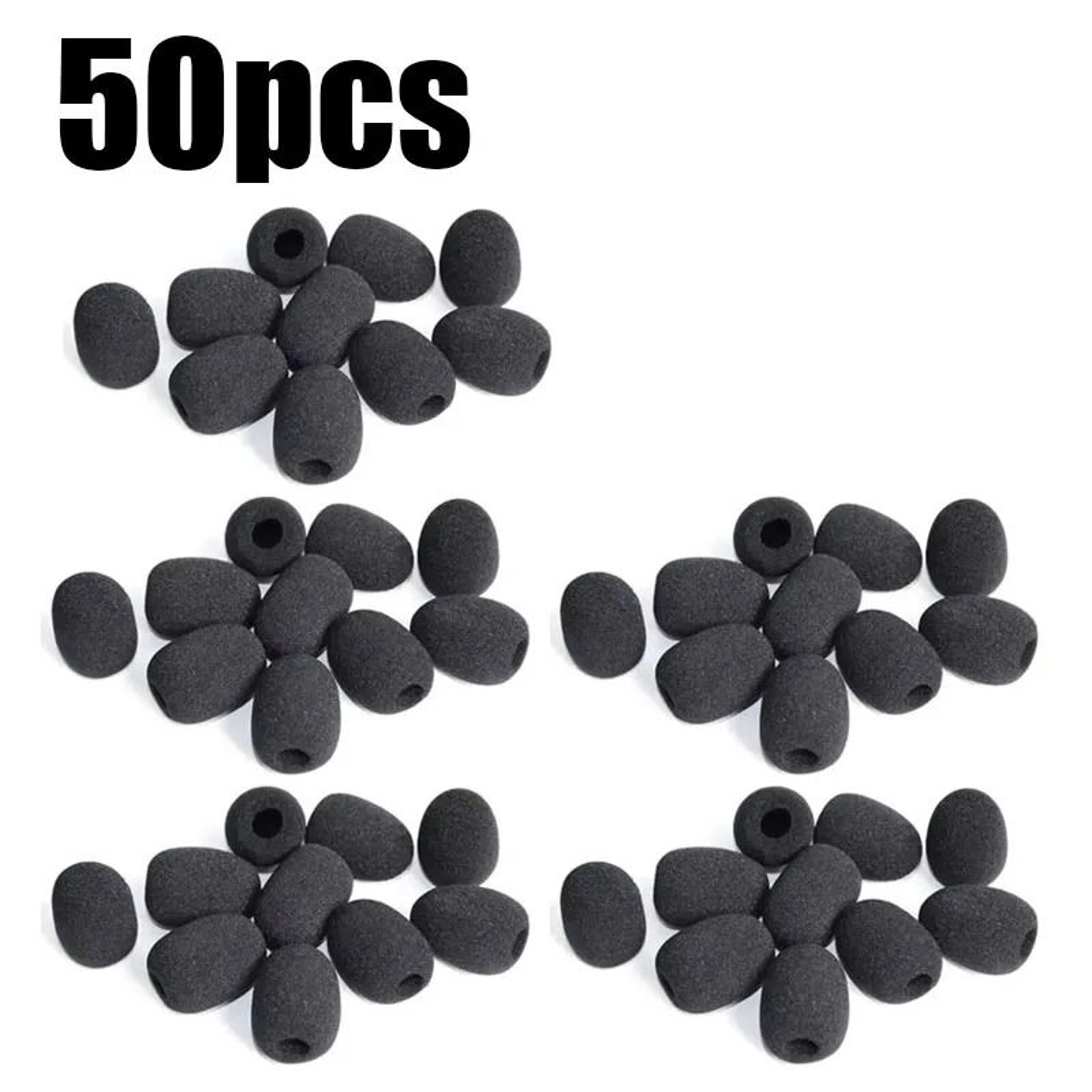 Headset Replacement Foam Microphone Covers 10 30 Or 60 Pack 11