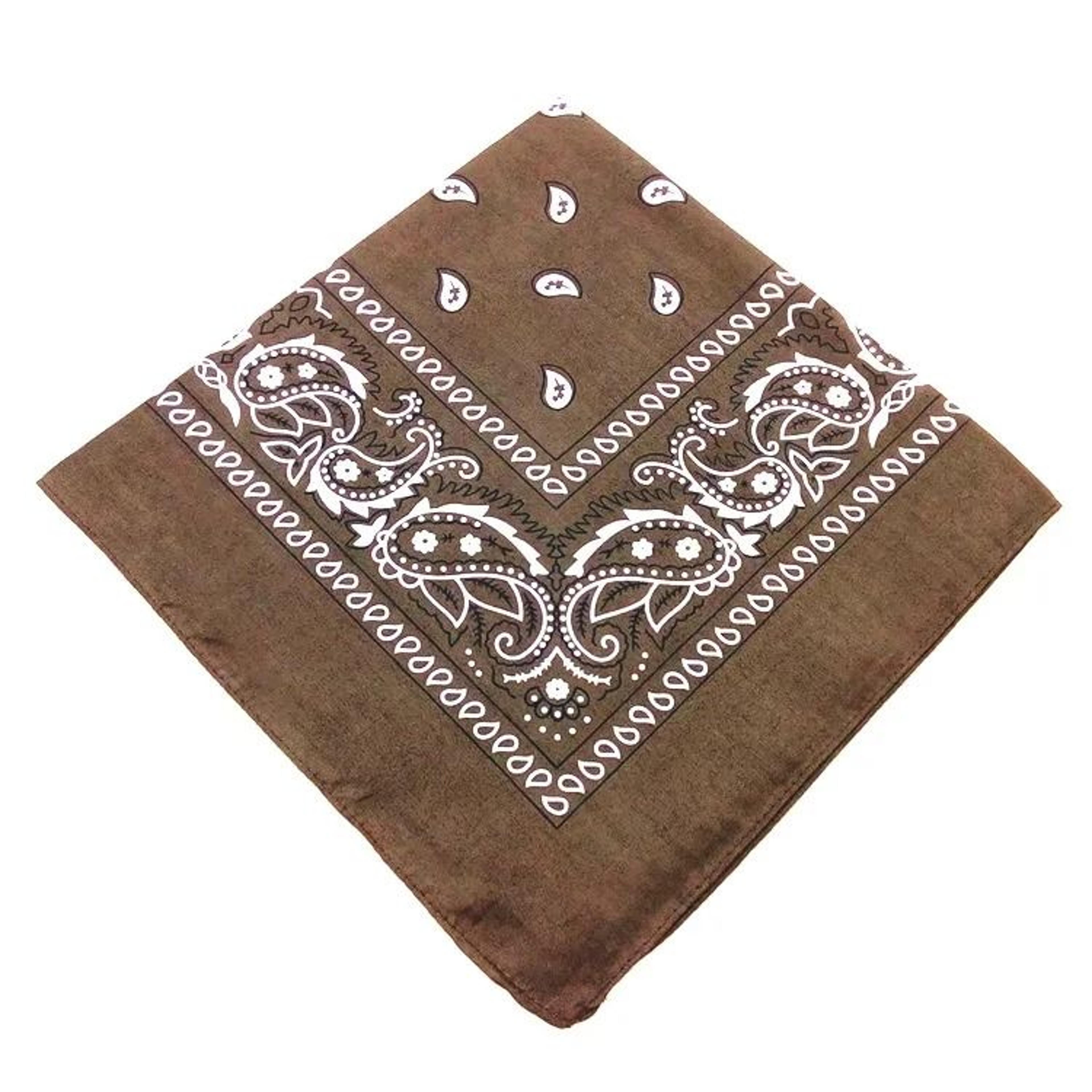 Classic Paisley Hip Hop Square Bandana Scarf 1 2 Or 3 Pack  21 In X 21 In 28