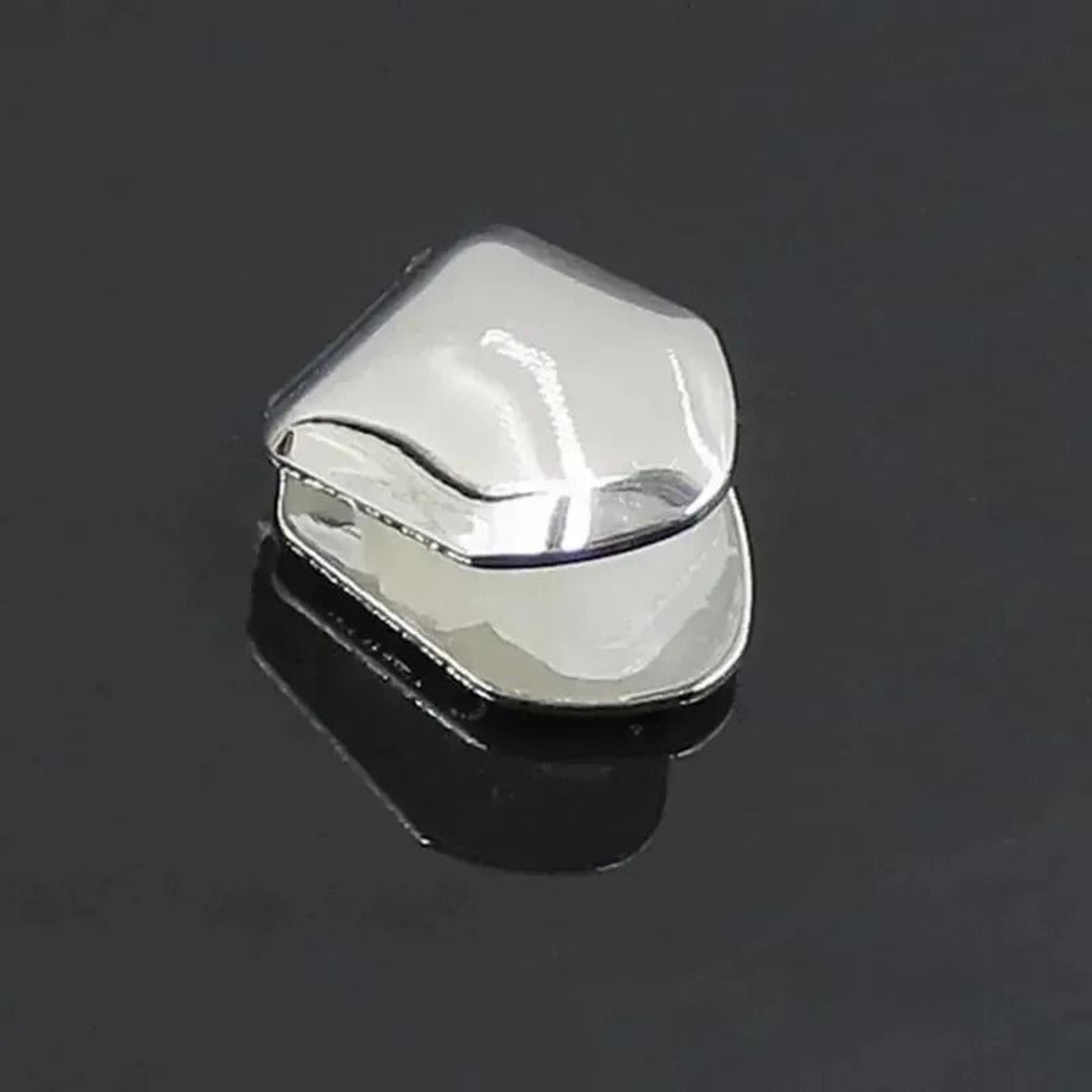 Gold Plated Single Tooth Cap Grill 1 2 Or 3 Pack 5