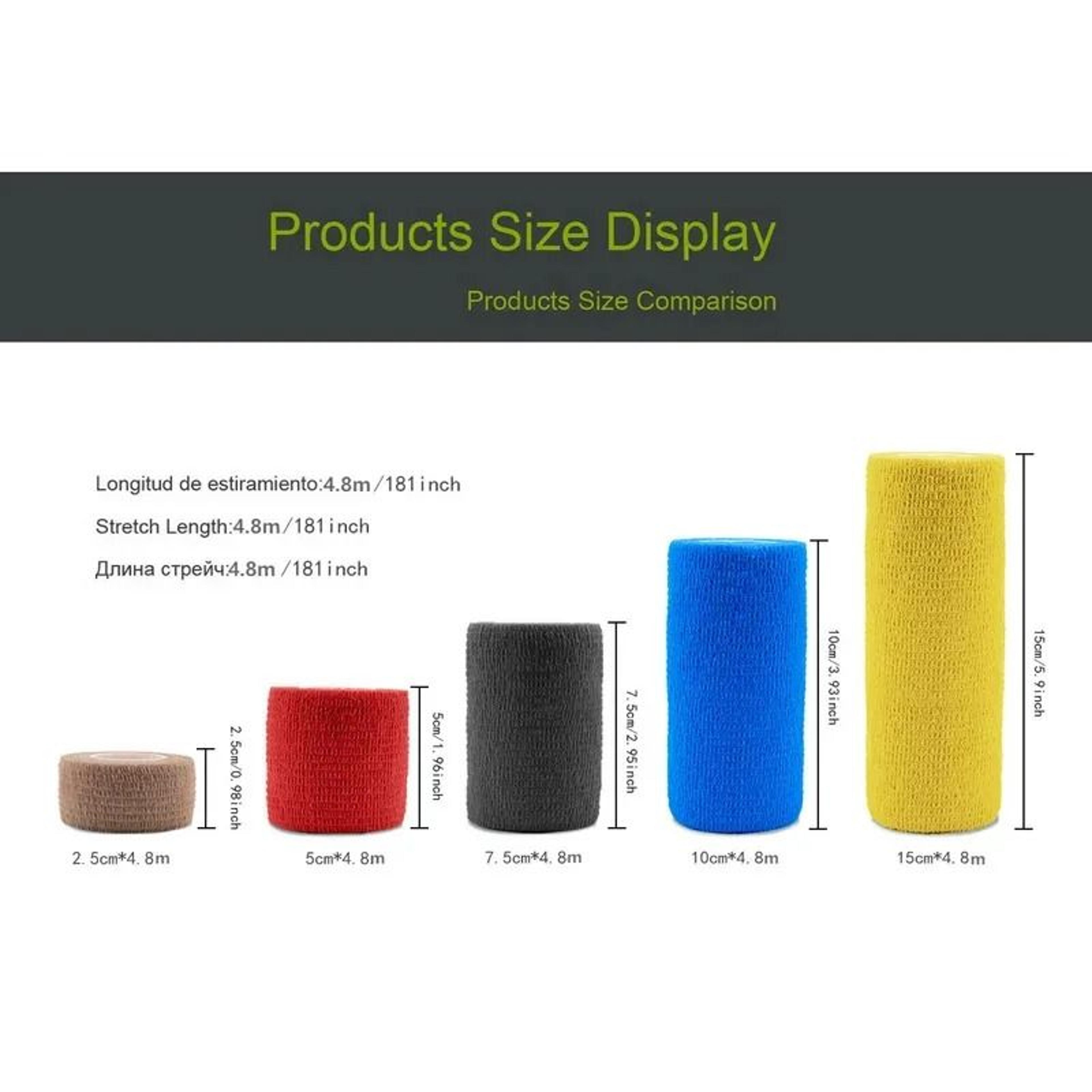 Bionic Camouflage Self Adhesive Elastic Bandage Wrap Tape 5