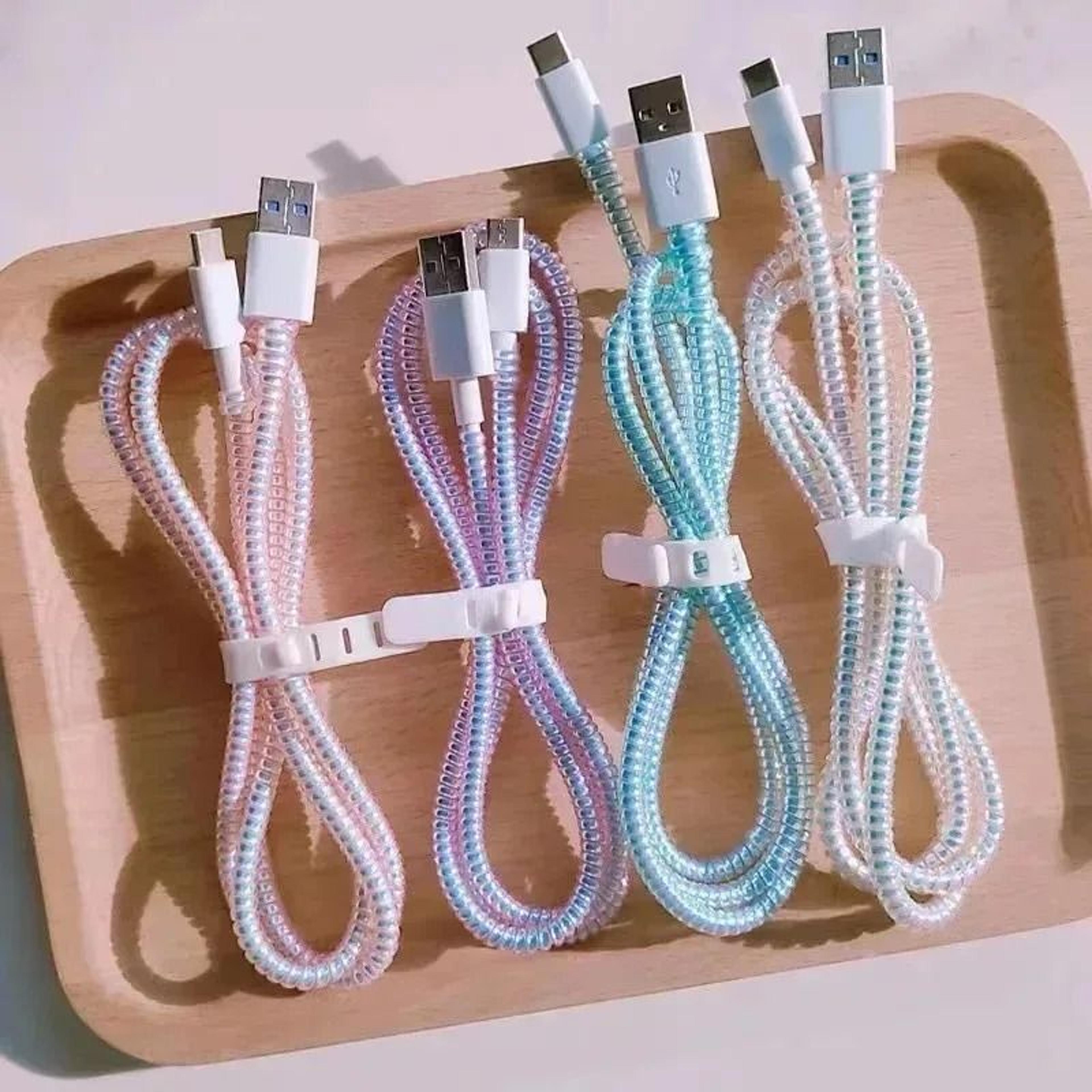 Laser Fantasy Mermaid Cable Protector  Winding Cord 1 Or 2 Pack 3
