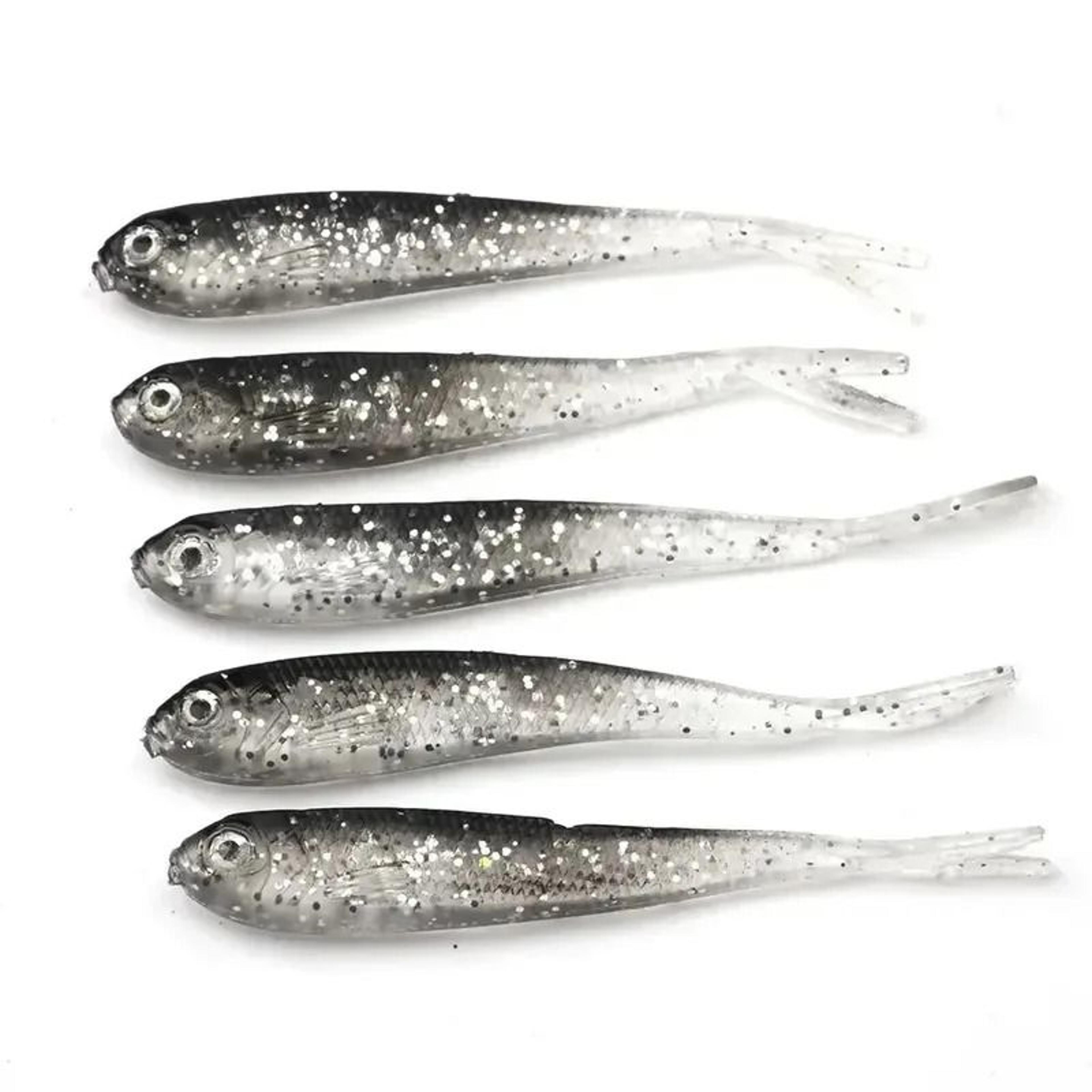 Soft Silicone Swimbait Worm Lures 3