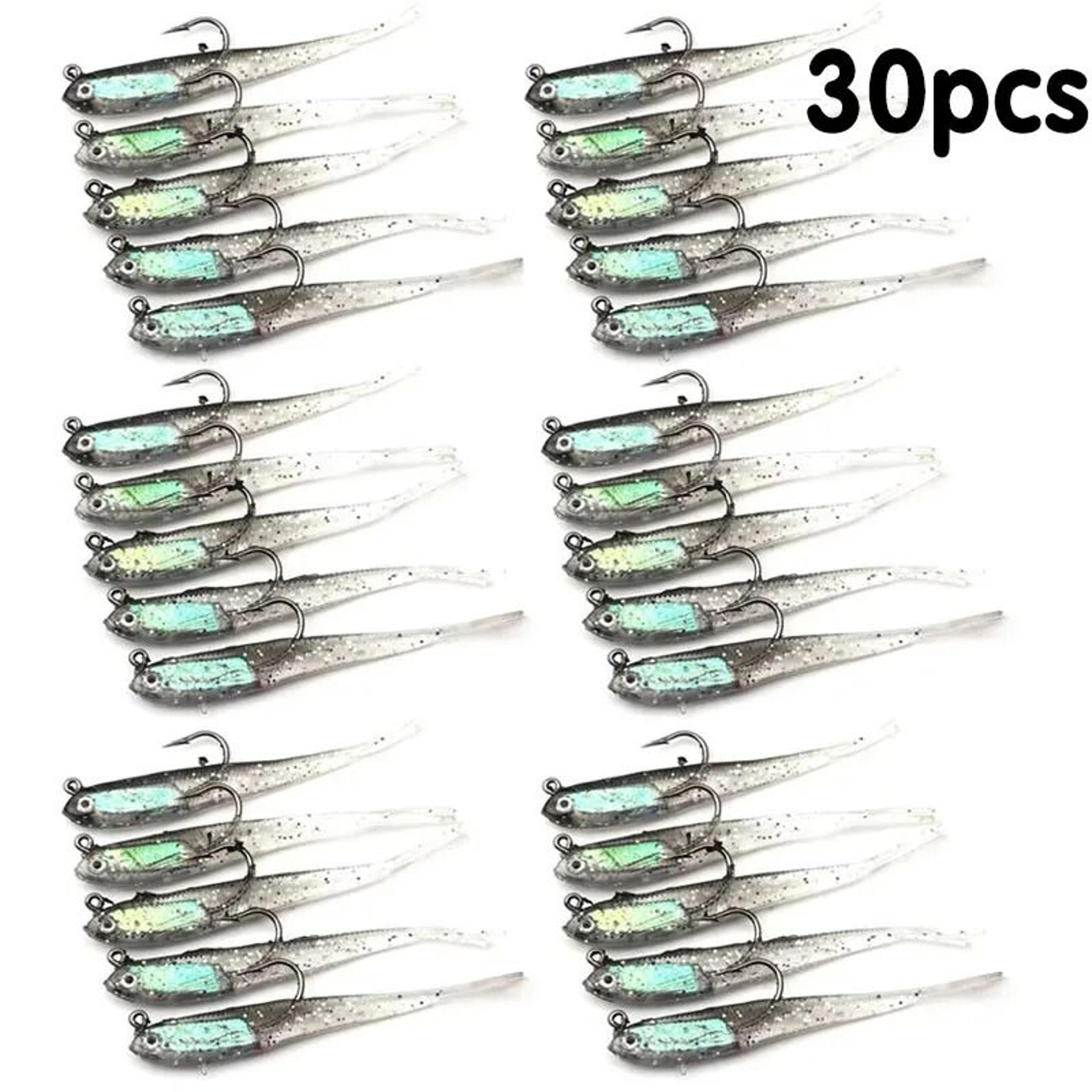 Soft Silicone Swimbait Worm Lures 6
